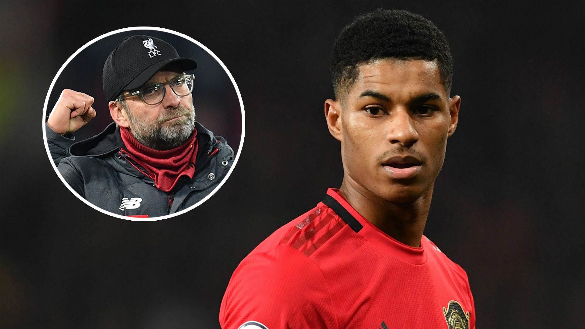 Jurgen Klopp Marcus Rashford