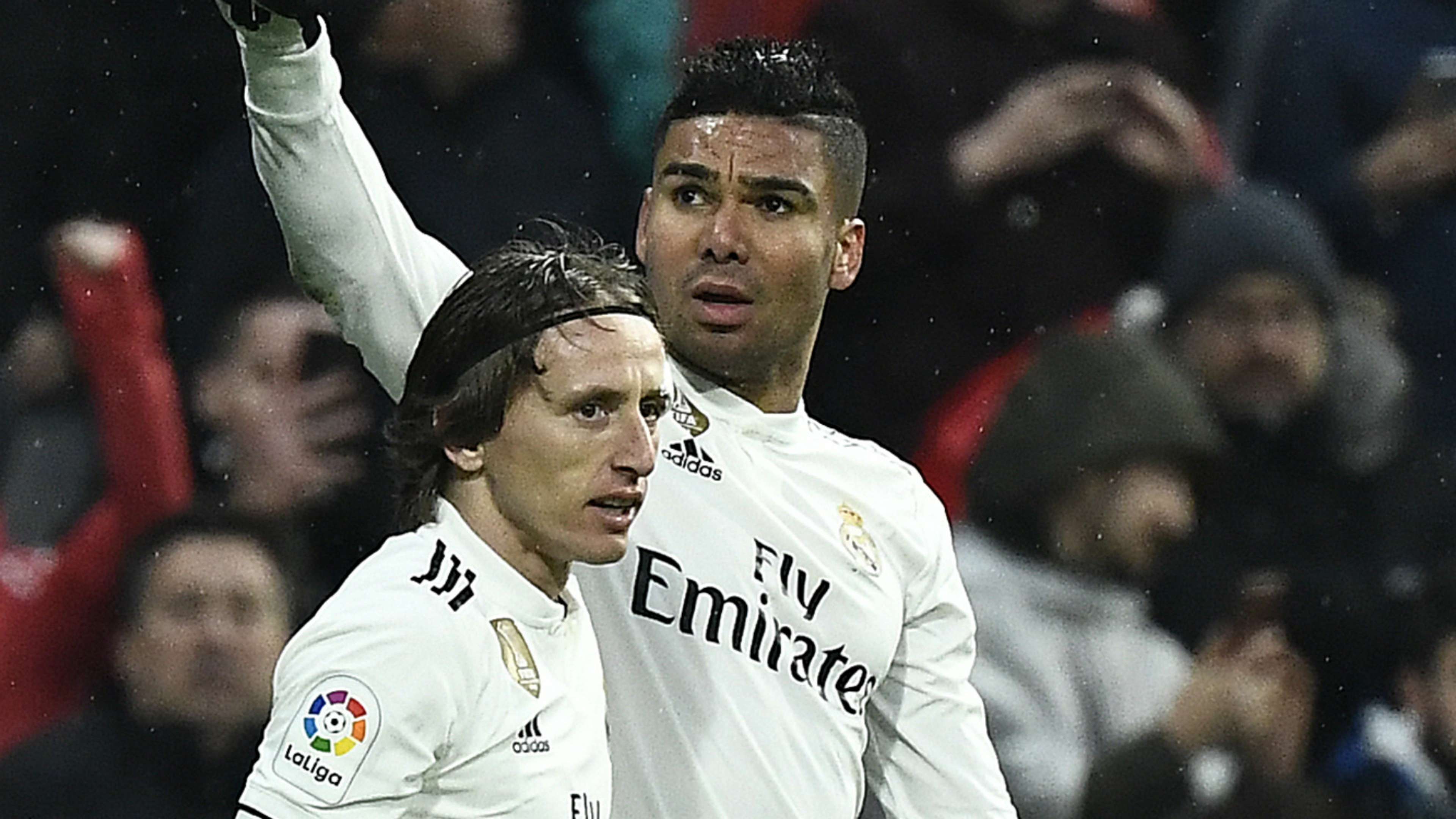 Casemiro Luka Modric Real Madrid 2018-19