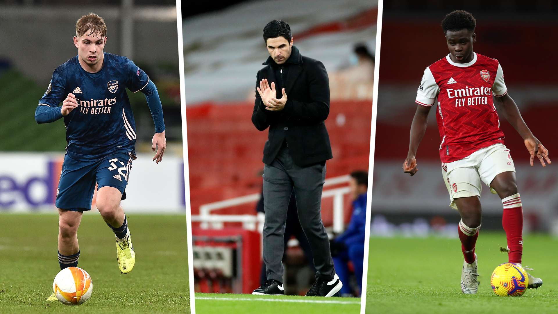 Saka Arteta Emile Smith