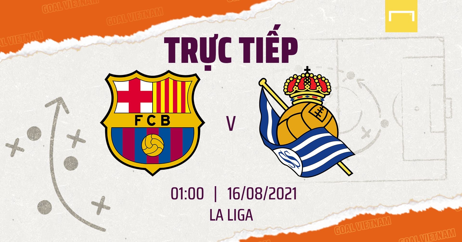 Live Barcelona vs Real Sociedad 2021/22 La Liga GFX