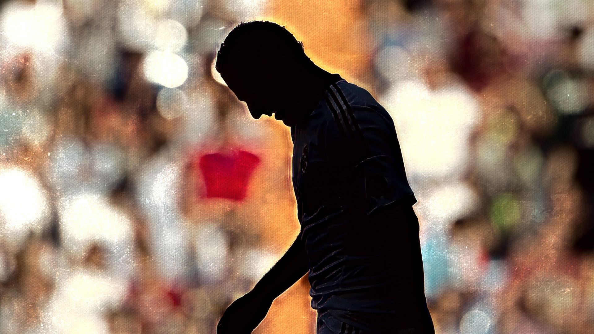 Calciatore disperato 