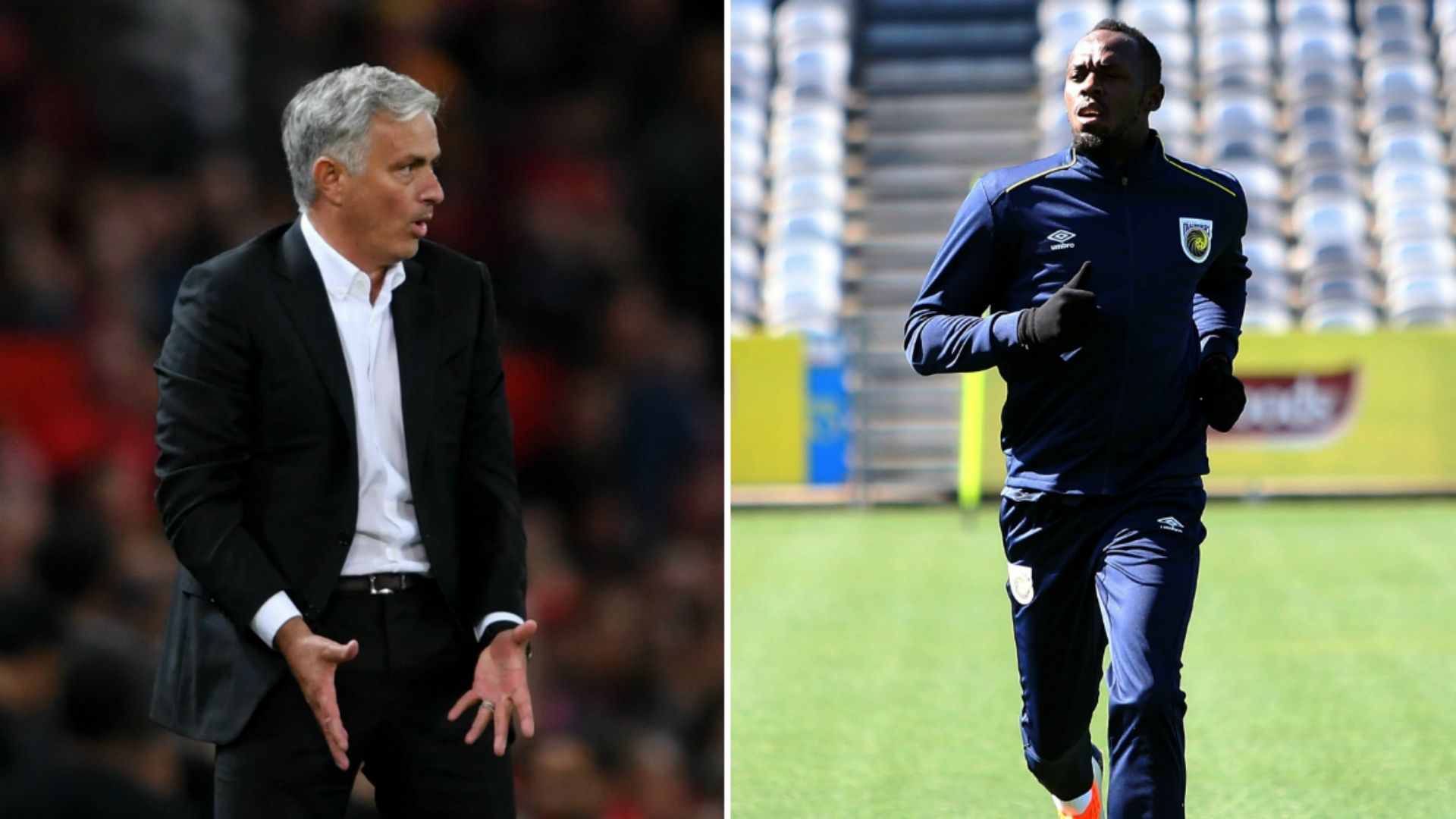 Jose Mourinho/ Usain Bolt
