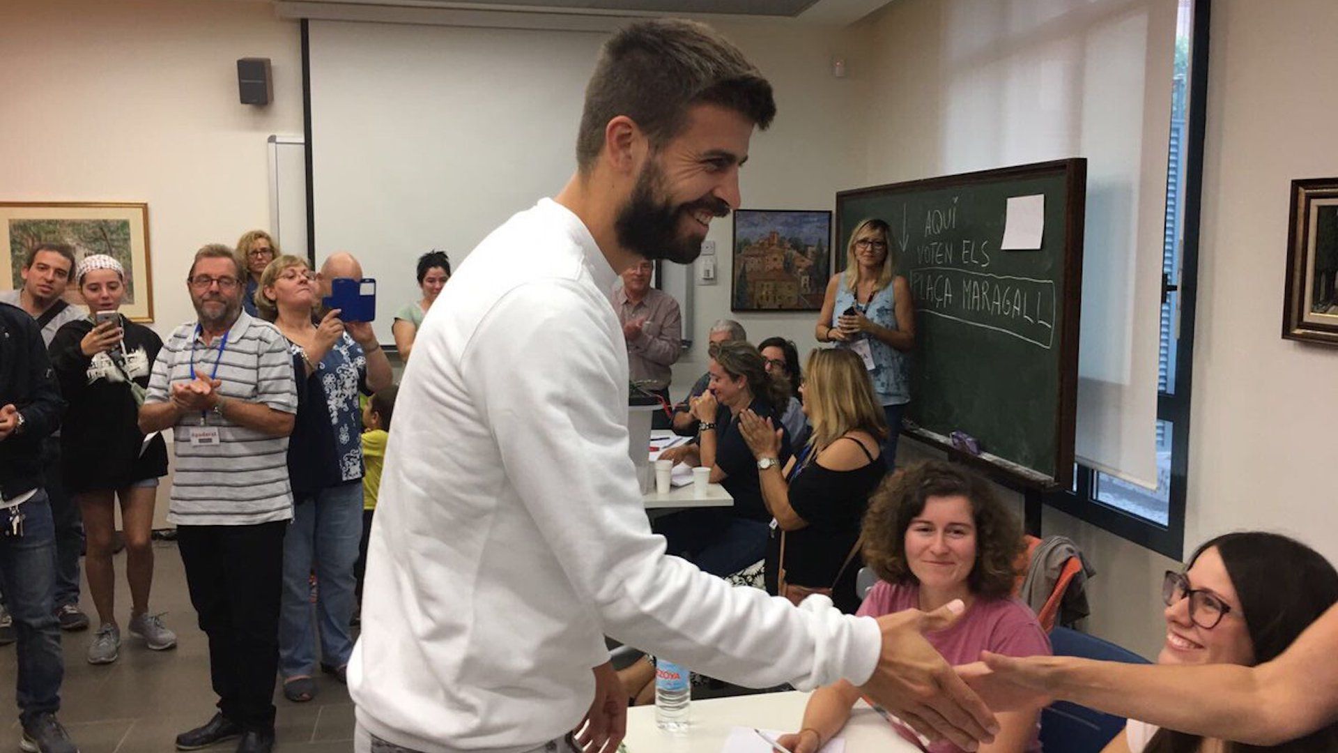 Gerard Pique referendum Cataluña