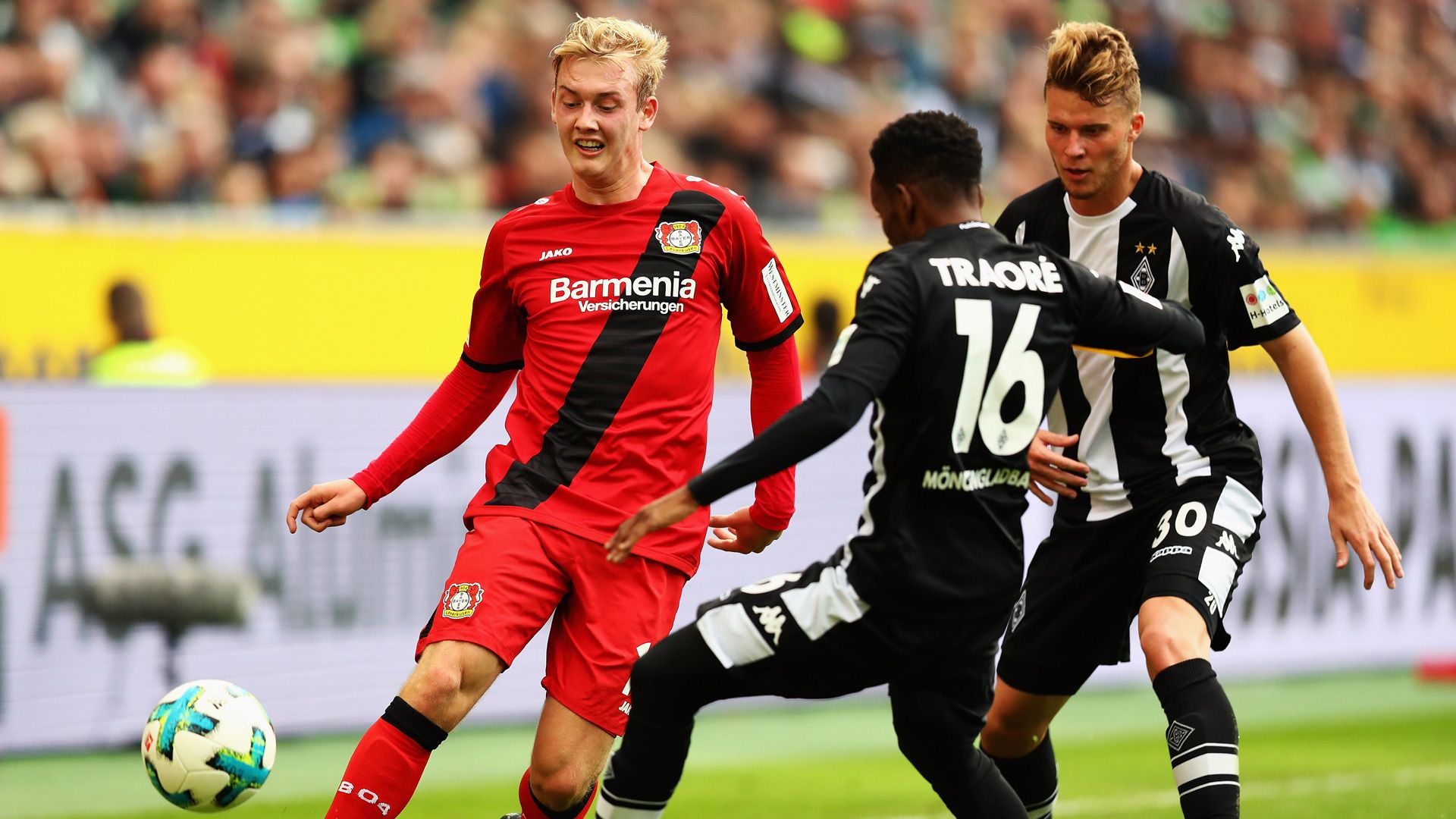 Julian Brandt Bayer Leverkusen Bundesliga Gladbach
