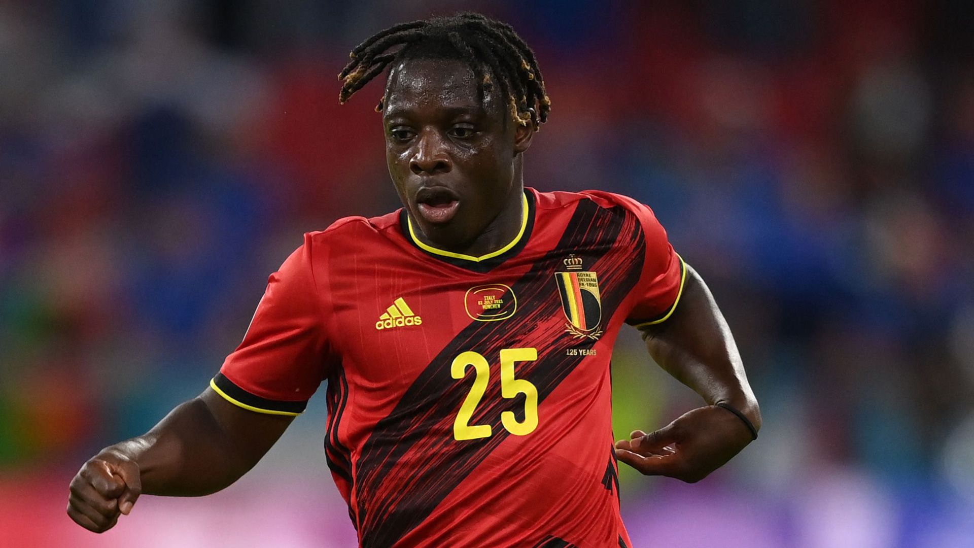 Jeremy Doku Belgium EM 2021