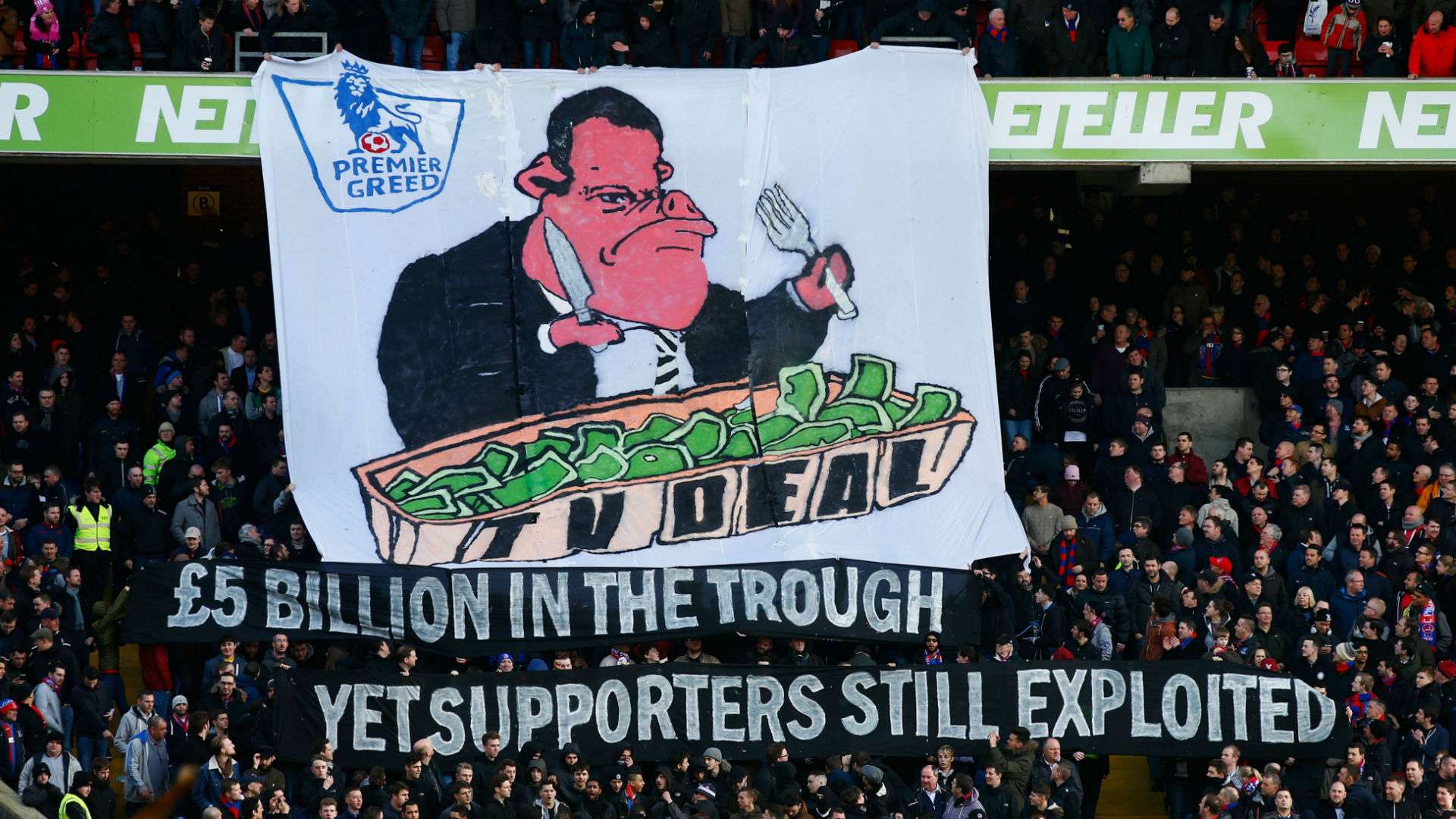 Crystal Palace Premier League TV Tifo