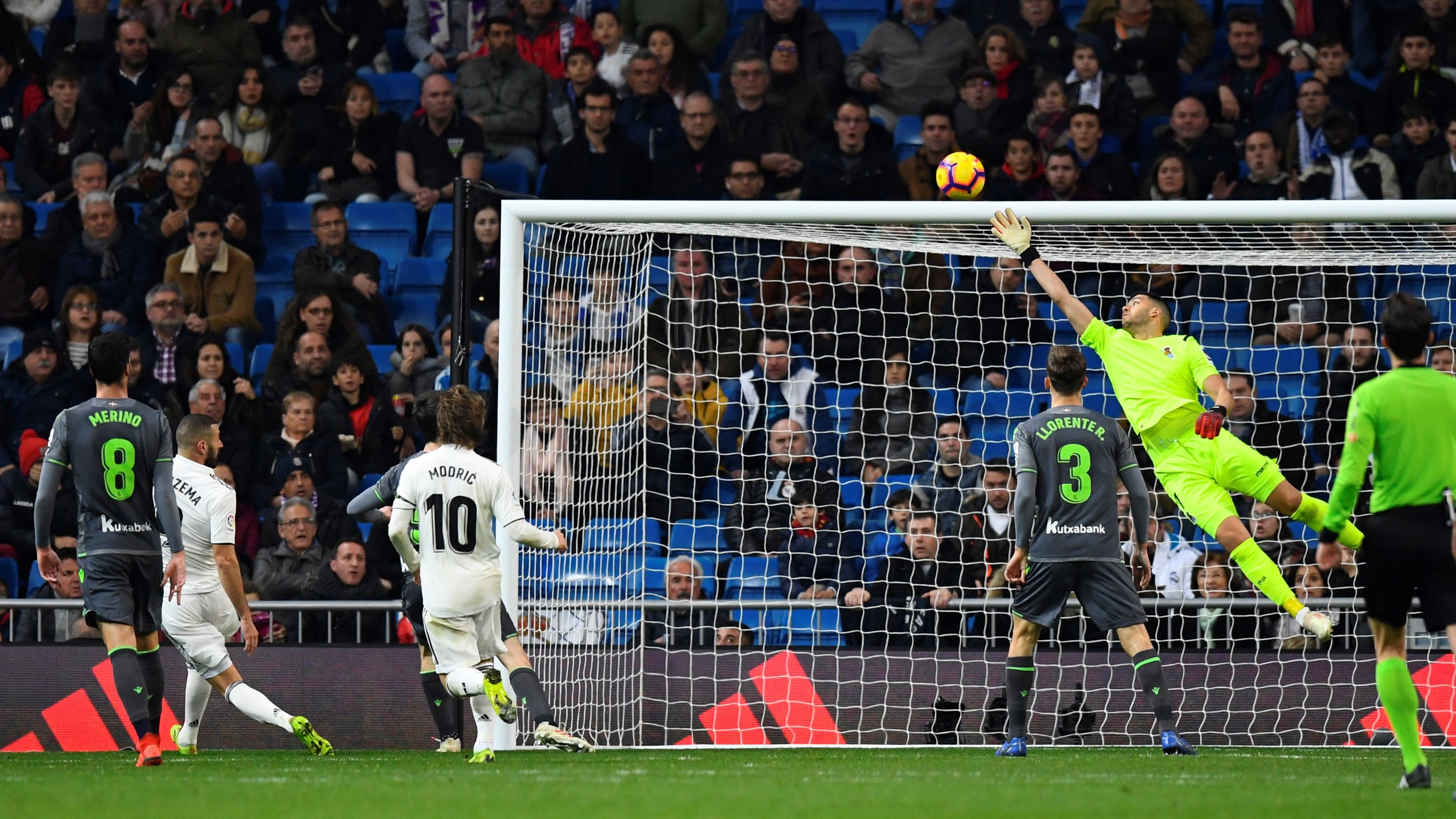 Gerónimo Rulli Real Madrid Real Sociedad LaLiga 06012019