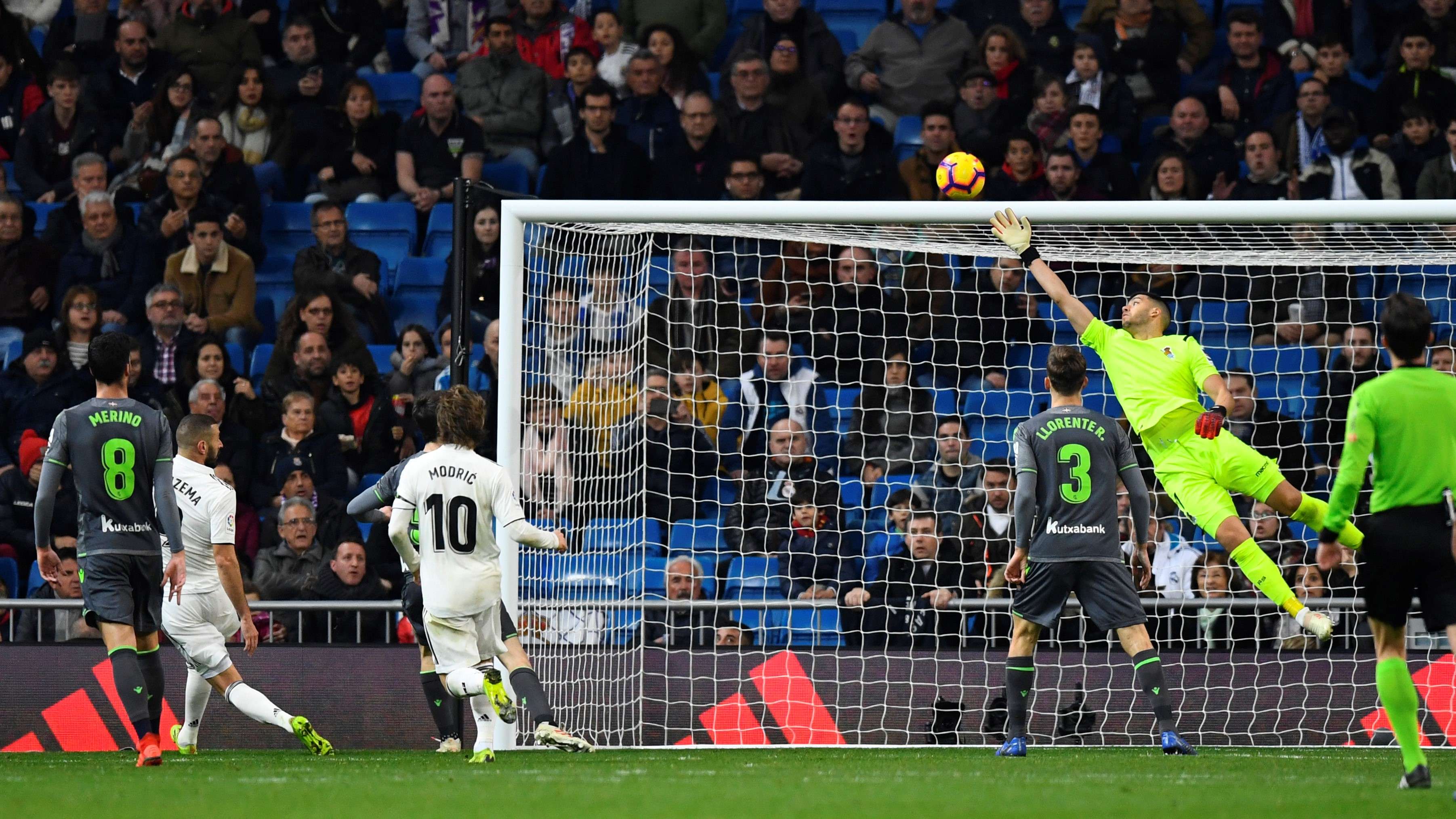Gerónimo Rulli Real Madrid Real Sociedad LaLiga 06012019