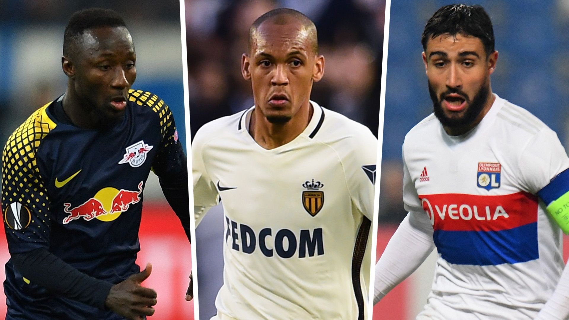 Naby Keita Fabinho Nabil Fekir Split