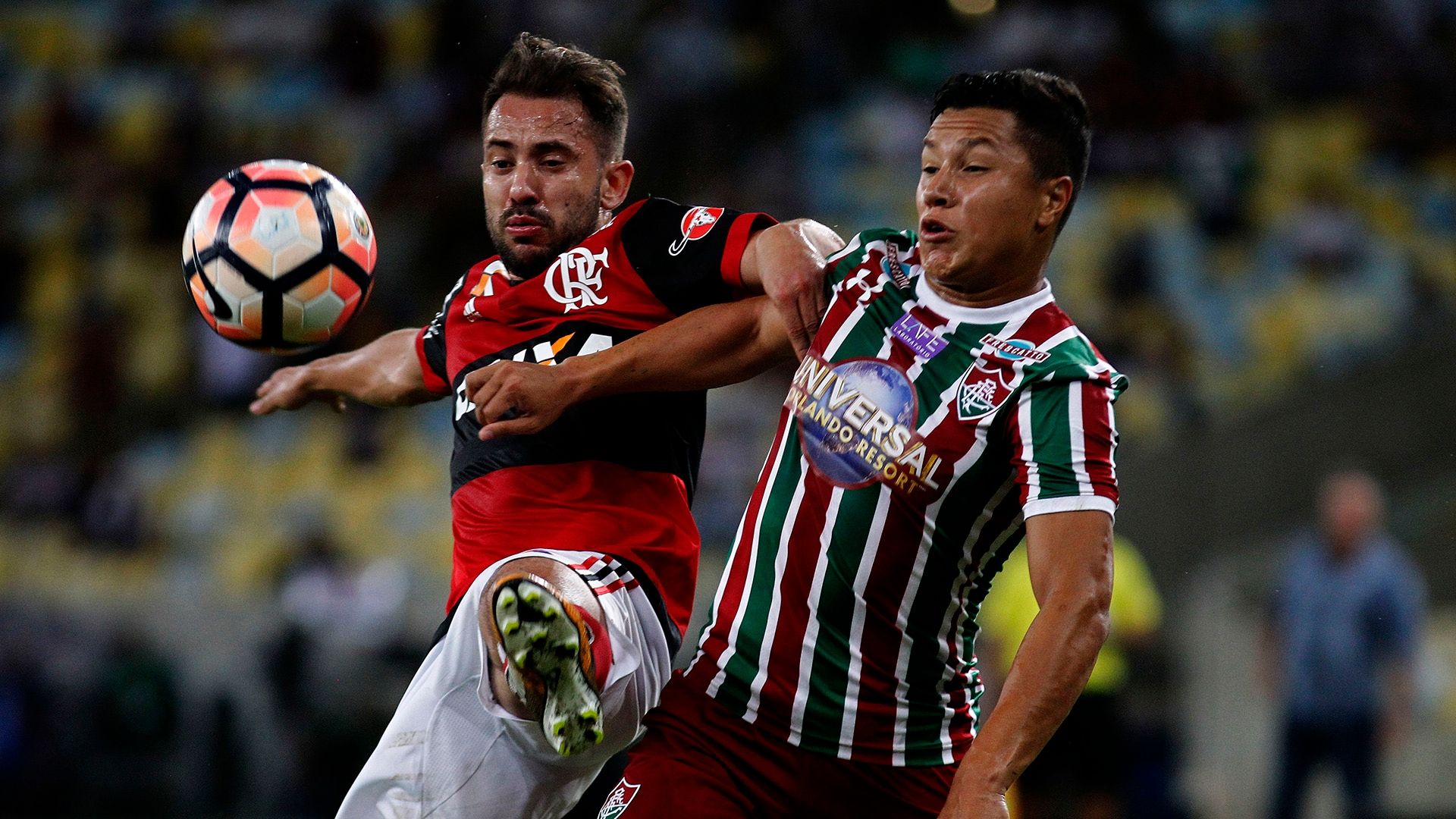 Richard Everton Ribeiro Flamengo Fluminense Copa Sudamericana 01112017
