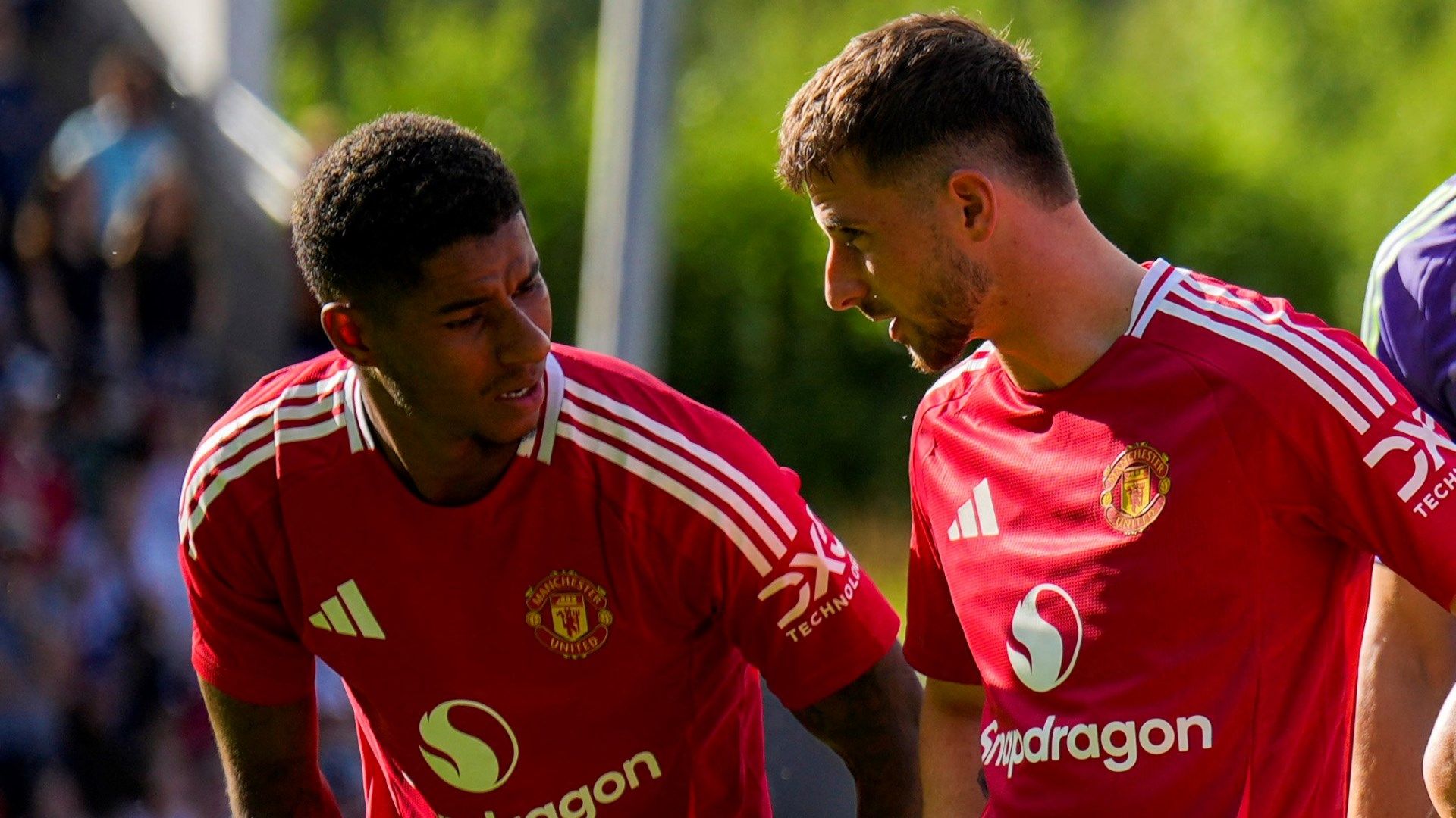 Marcus Rashford Mason Mount Man Utd 2024-25