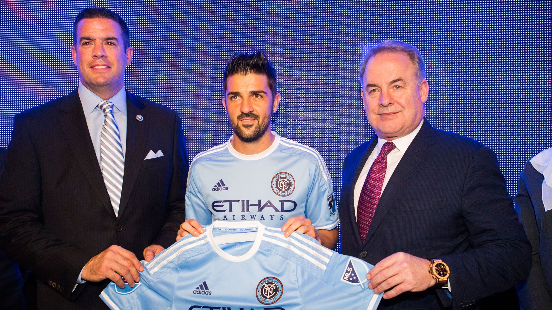 David Villa New York City FC 11132014