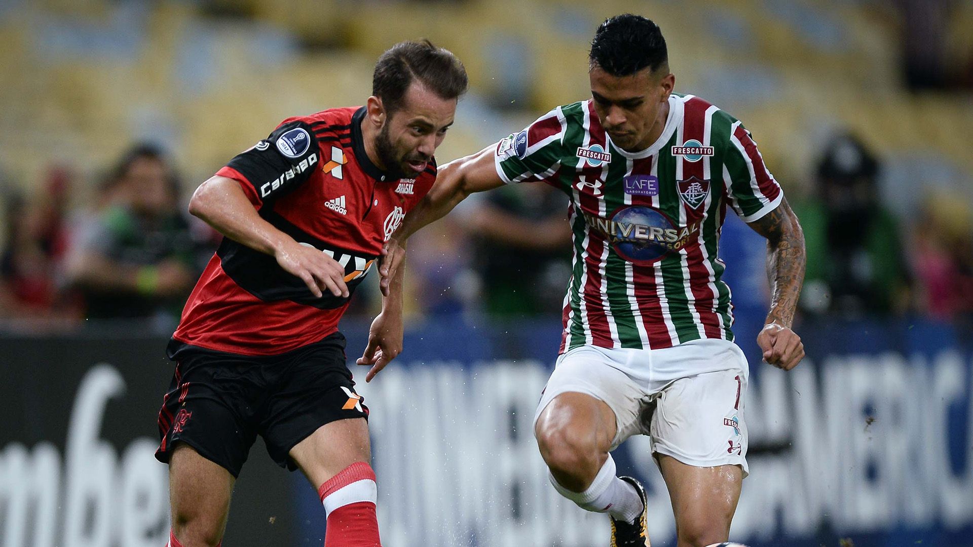 Everton Ribeiro Richard Fluminense Flamengo Brasileirao Serie A 25102017