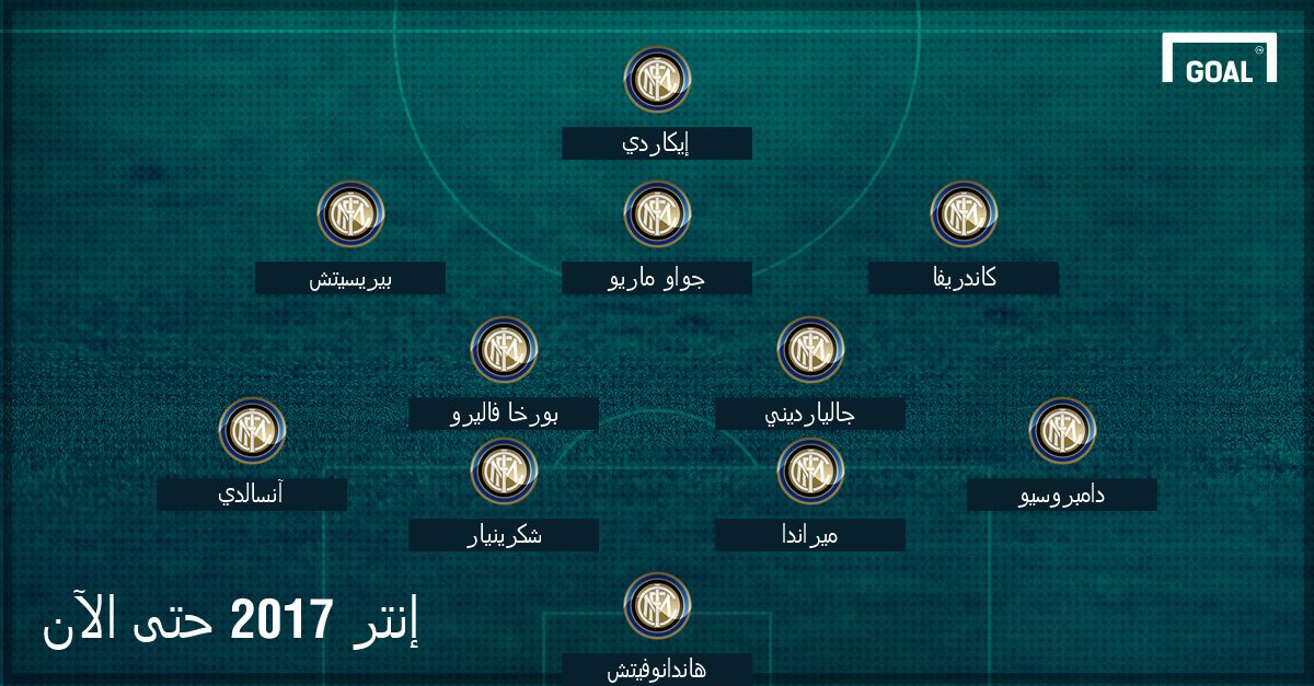 الإنتر مع بورخا فاليرو