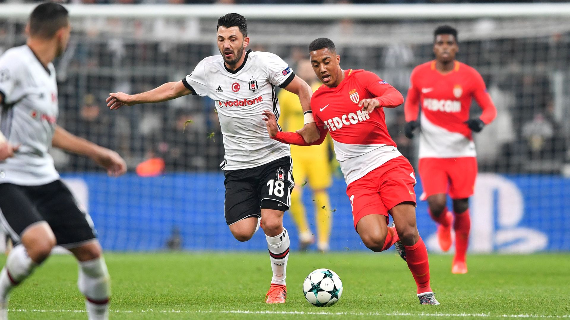 Besiktas Monaco Tielemans Arslan Champions League 01112017