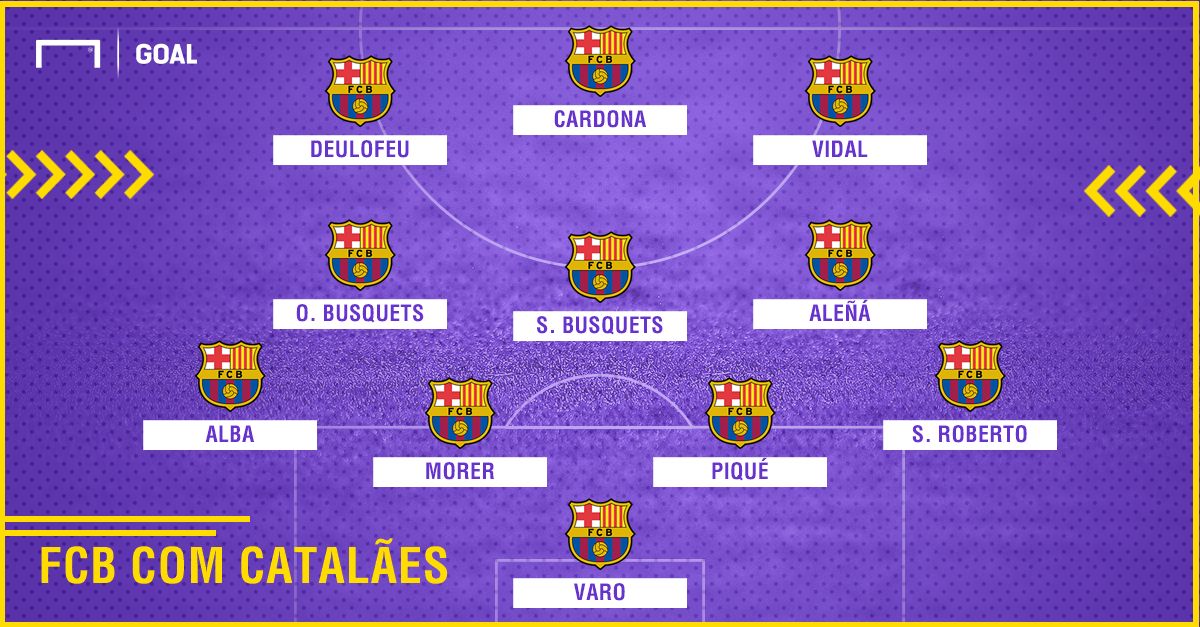 Barcelona só com catalães