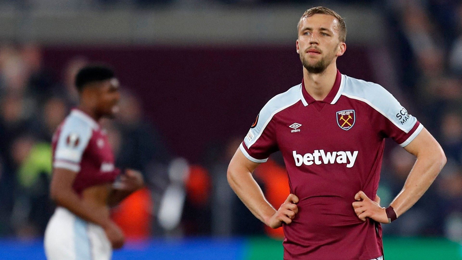 Tomas Soucek West Ham Eintracht Frankfurt Europa League 2021-22