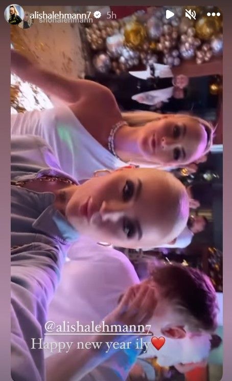 Alisha Lehmann New Year's Eve