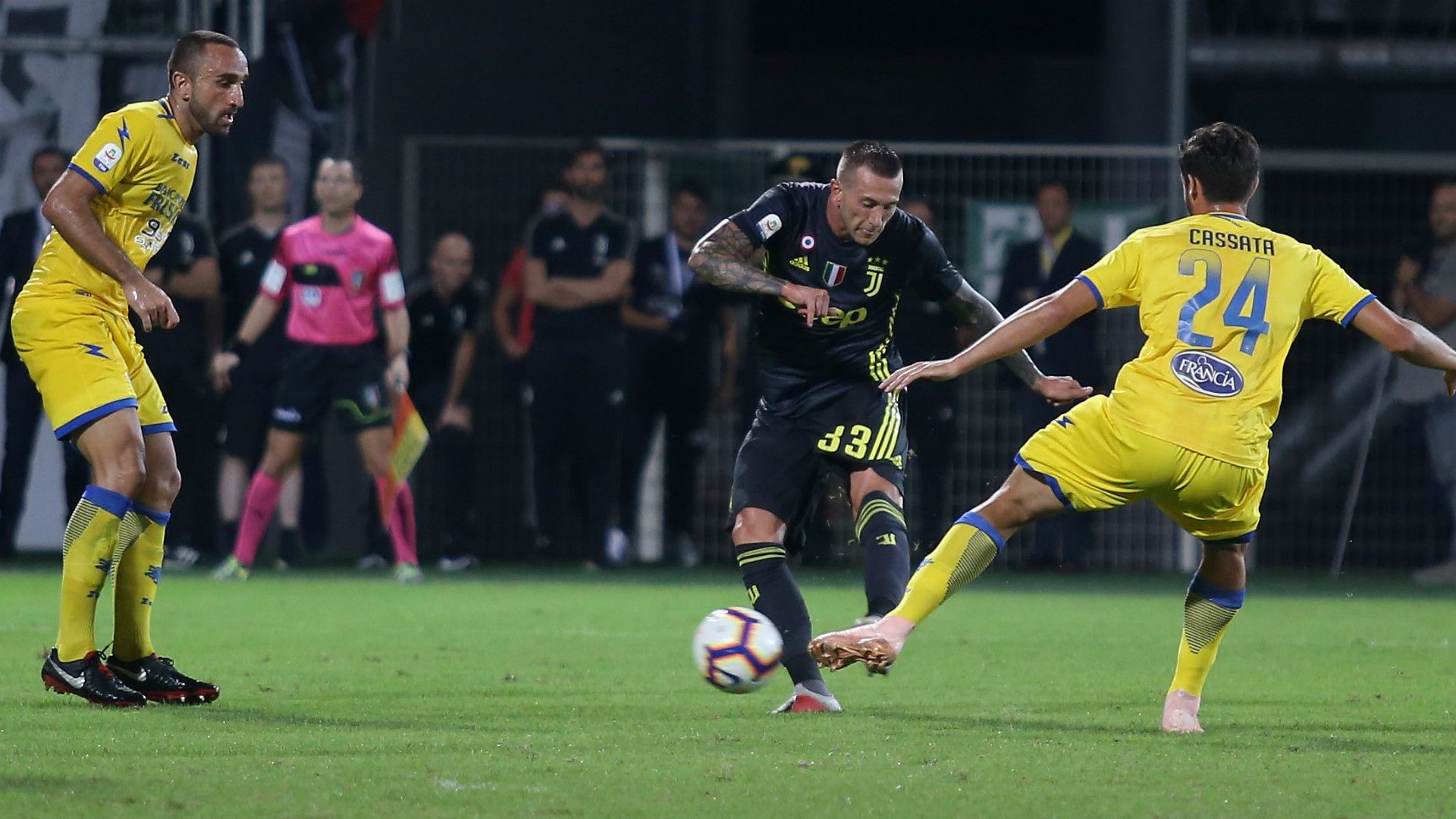 Bernardeschi Frosinone Juventus