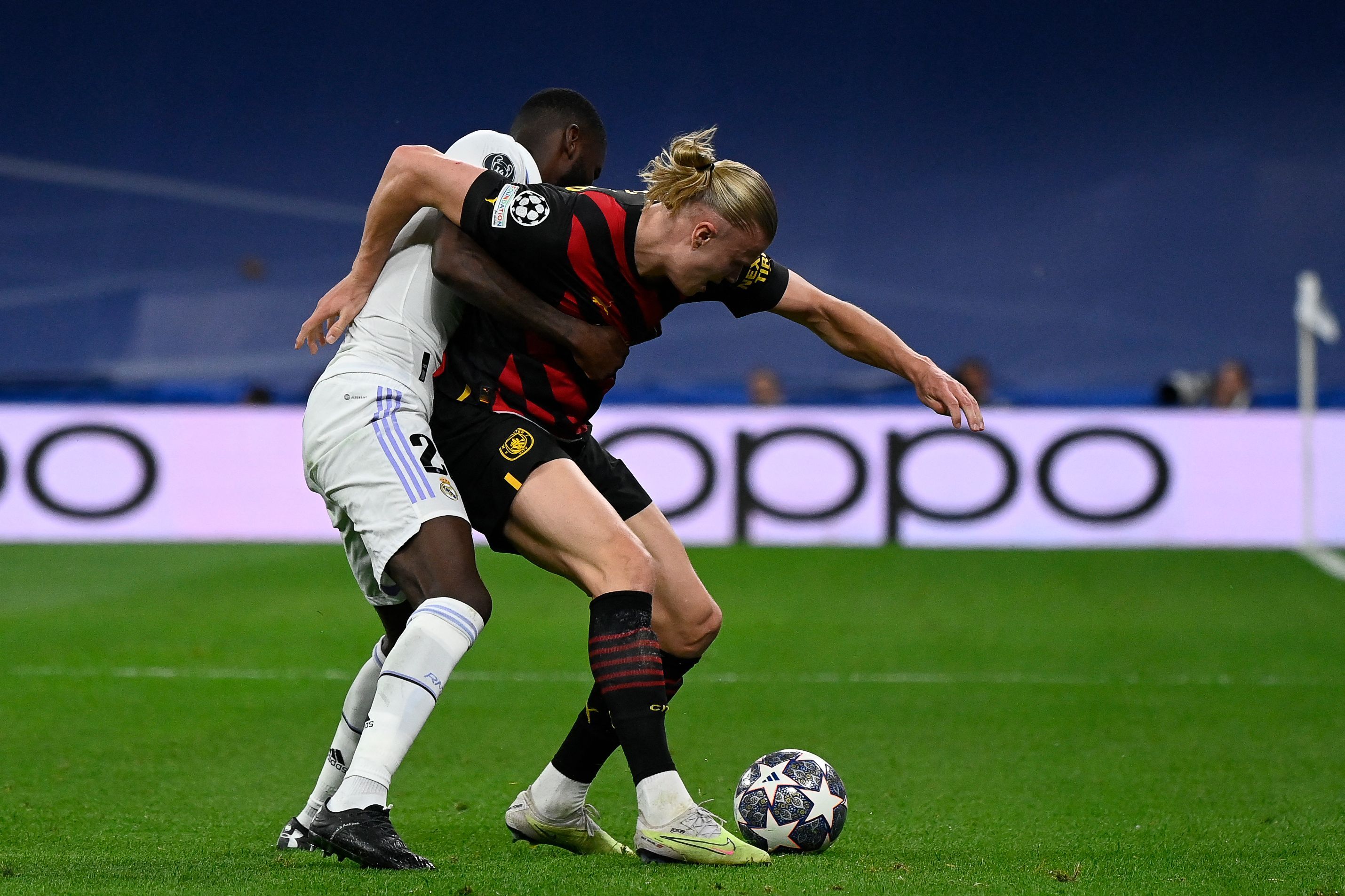 Erling Haaland Rudiger 