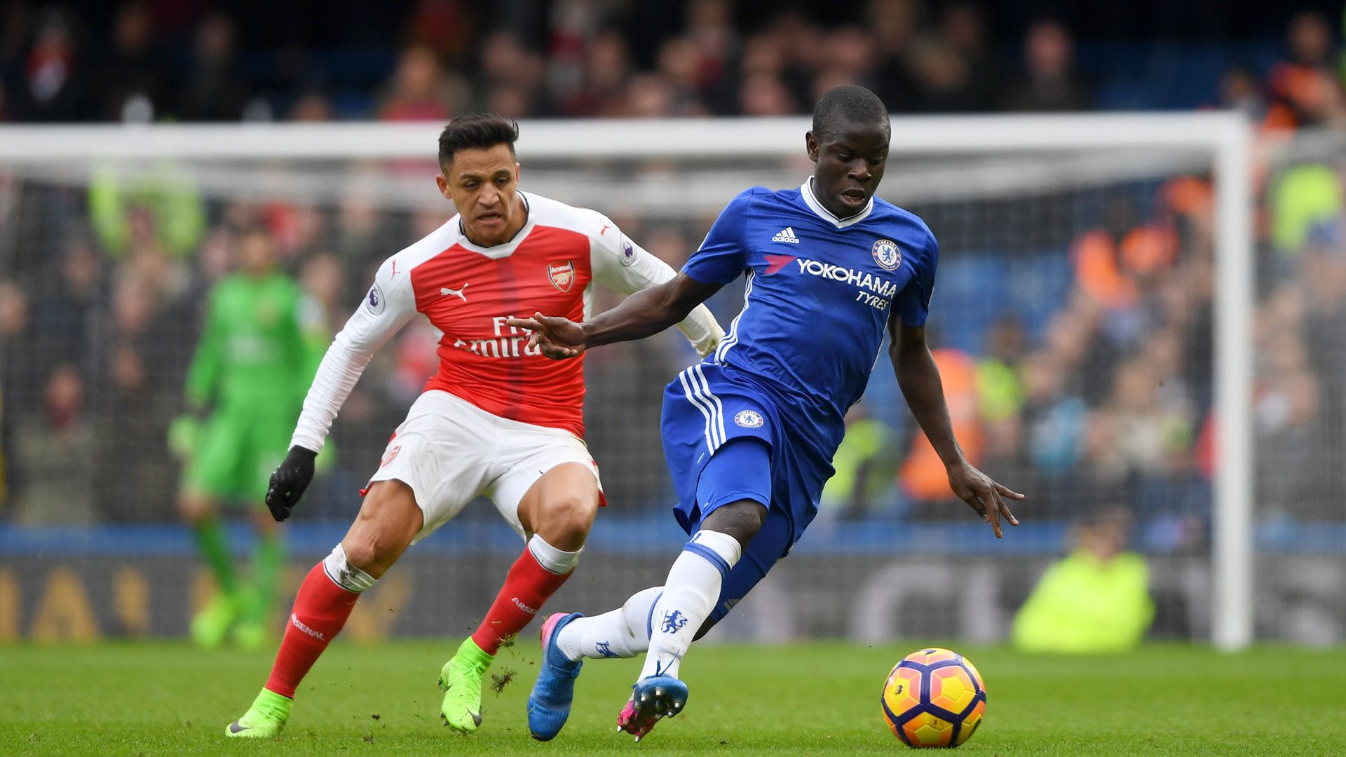 Alexis Sanchez Arsenal N'Golo Kanté Chelsea Premier League