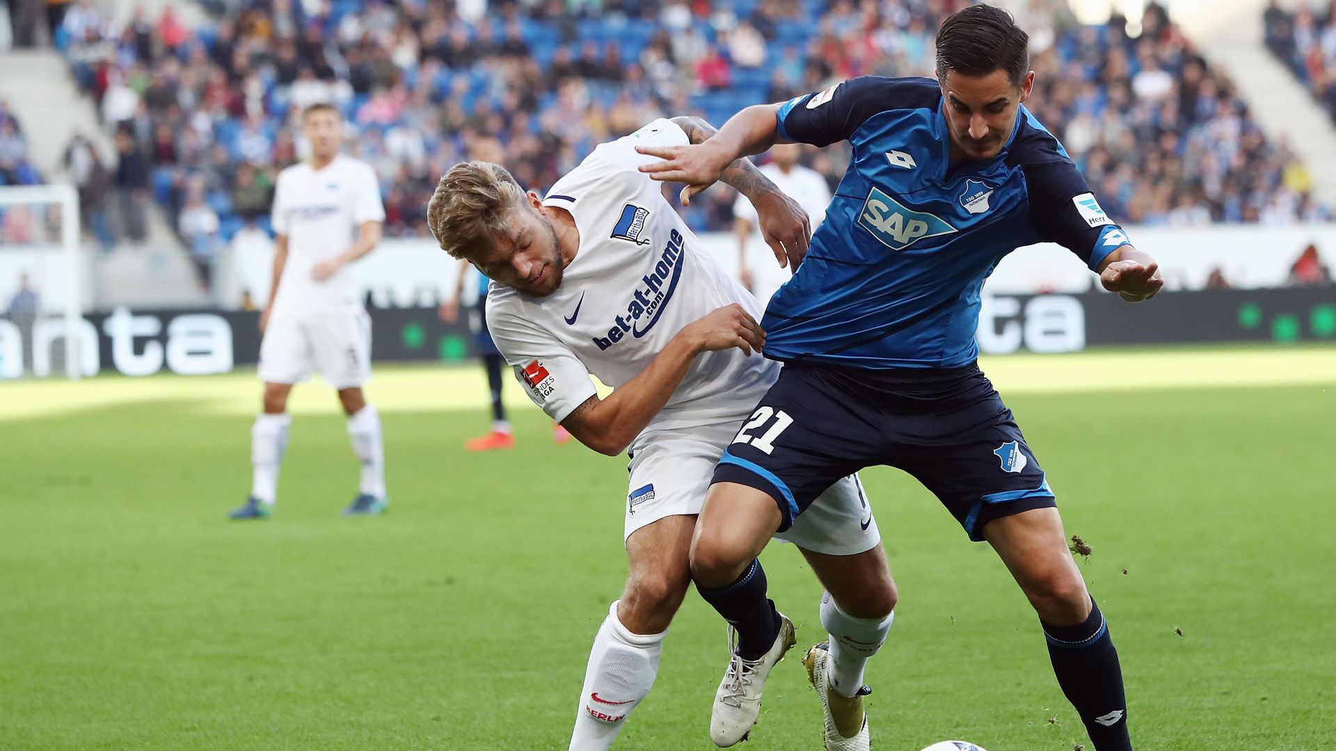 Mitchell Weiser Benjamin Hübner Bundesliga 30102016