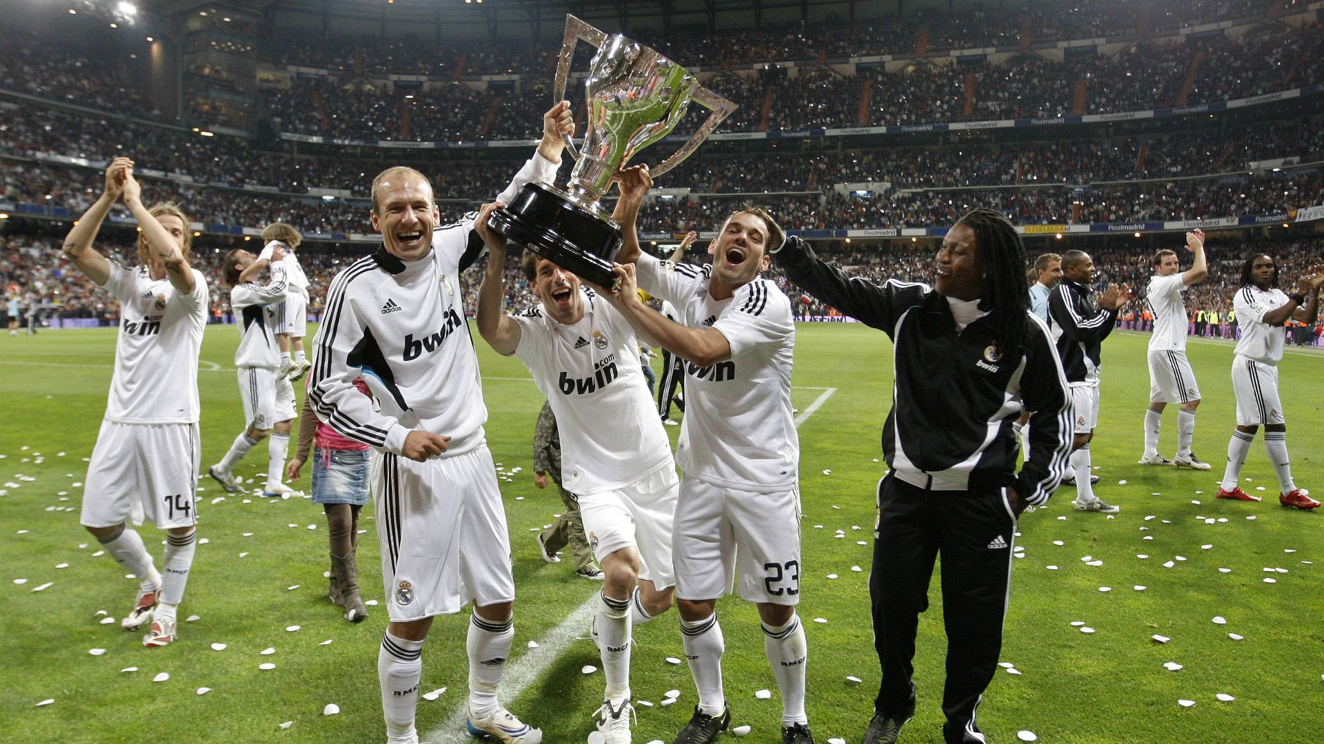 Royston Drenthe Arjen Robben Wesley Sneijder Real Madrid