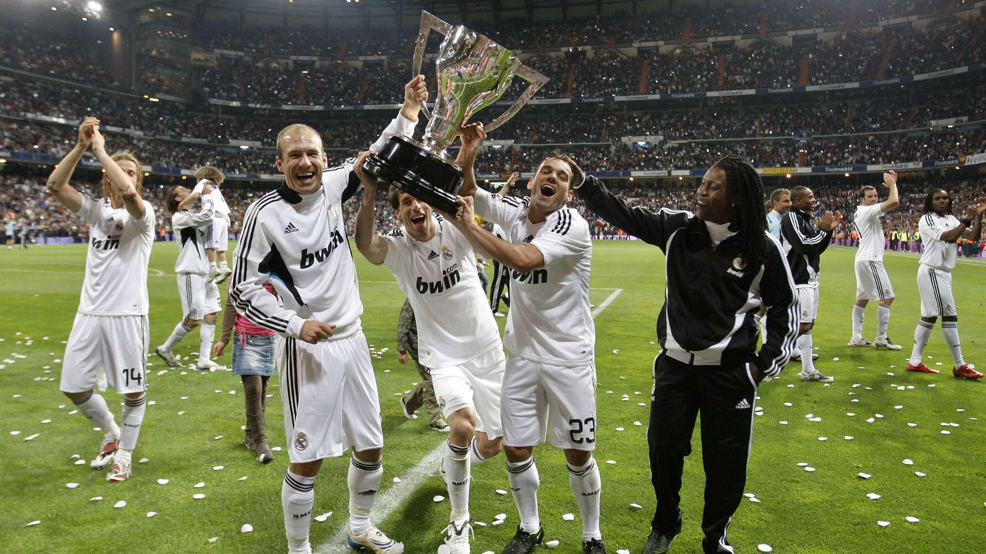 Royston Drenthe Arjen Robben Wesley Sneijder Real Madrid