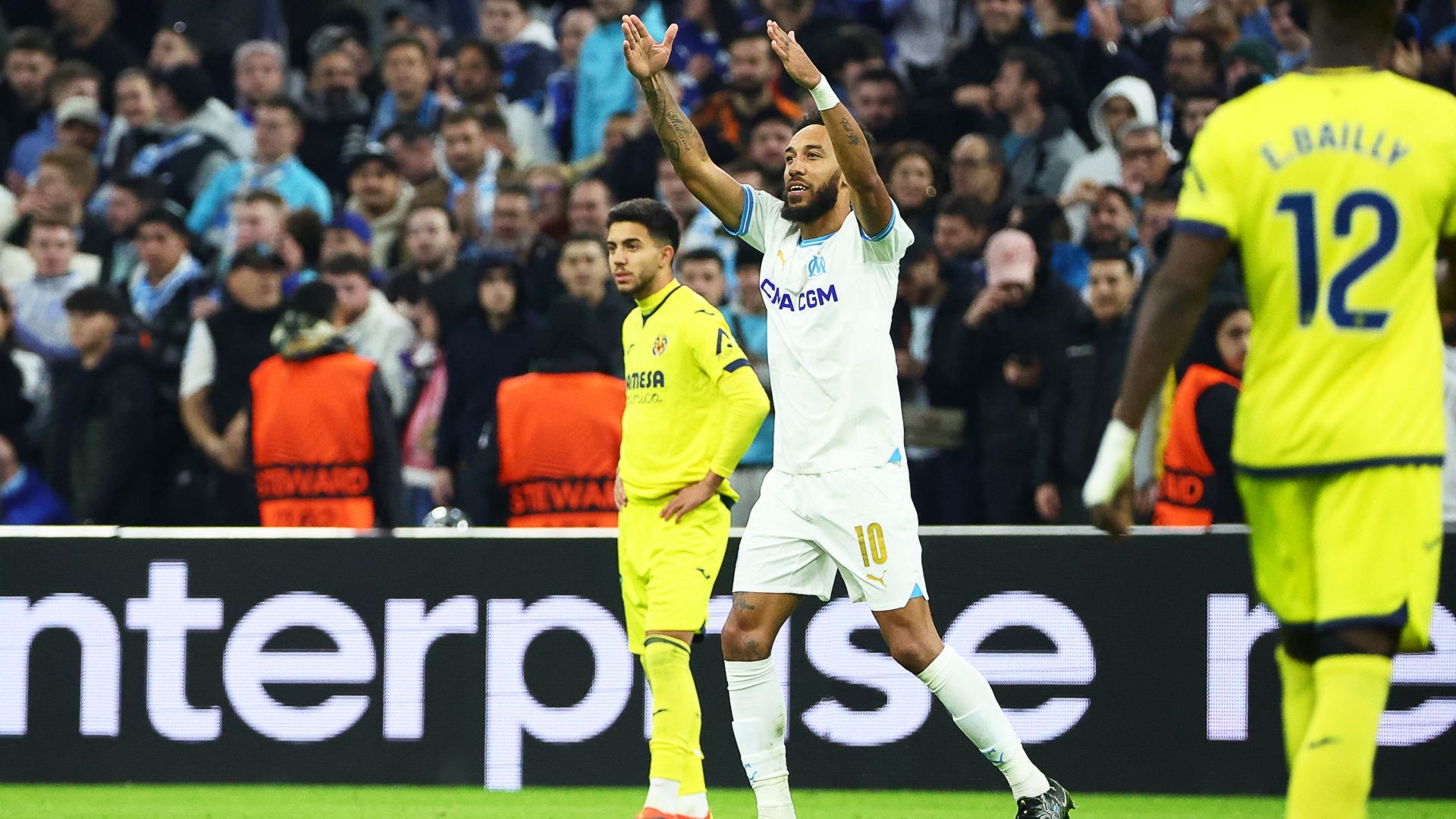 Pierre-Emerick Aubameyang Marseille Villarreal Europa League