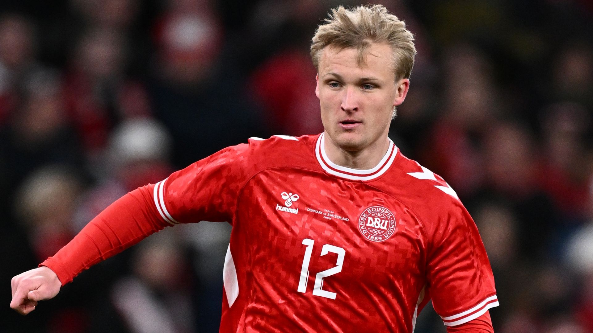 Kasper Dolberg Denmark 03232024