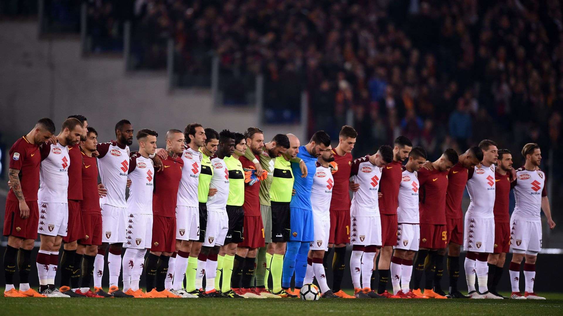 Davide Astori tribute Roma Torino 09032018