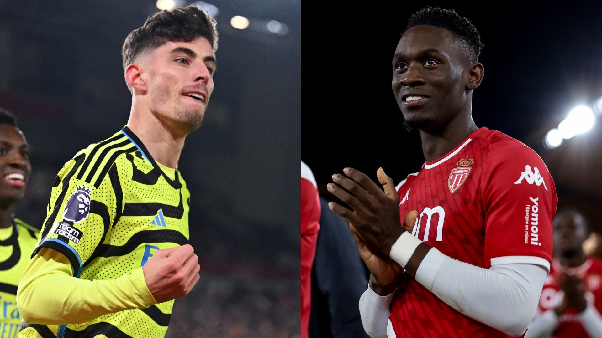 Kai Havertz Folarin Balogun split