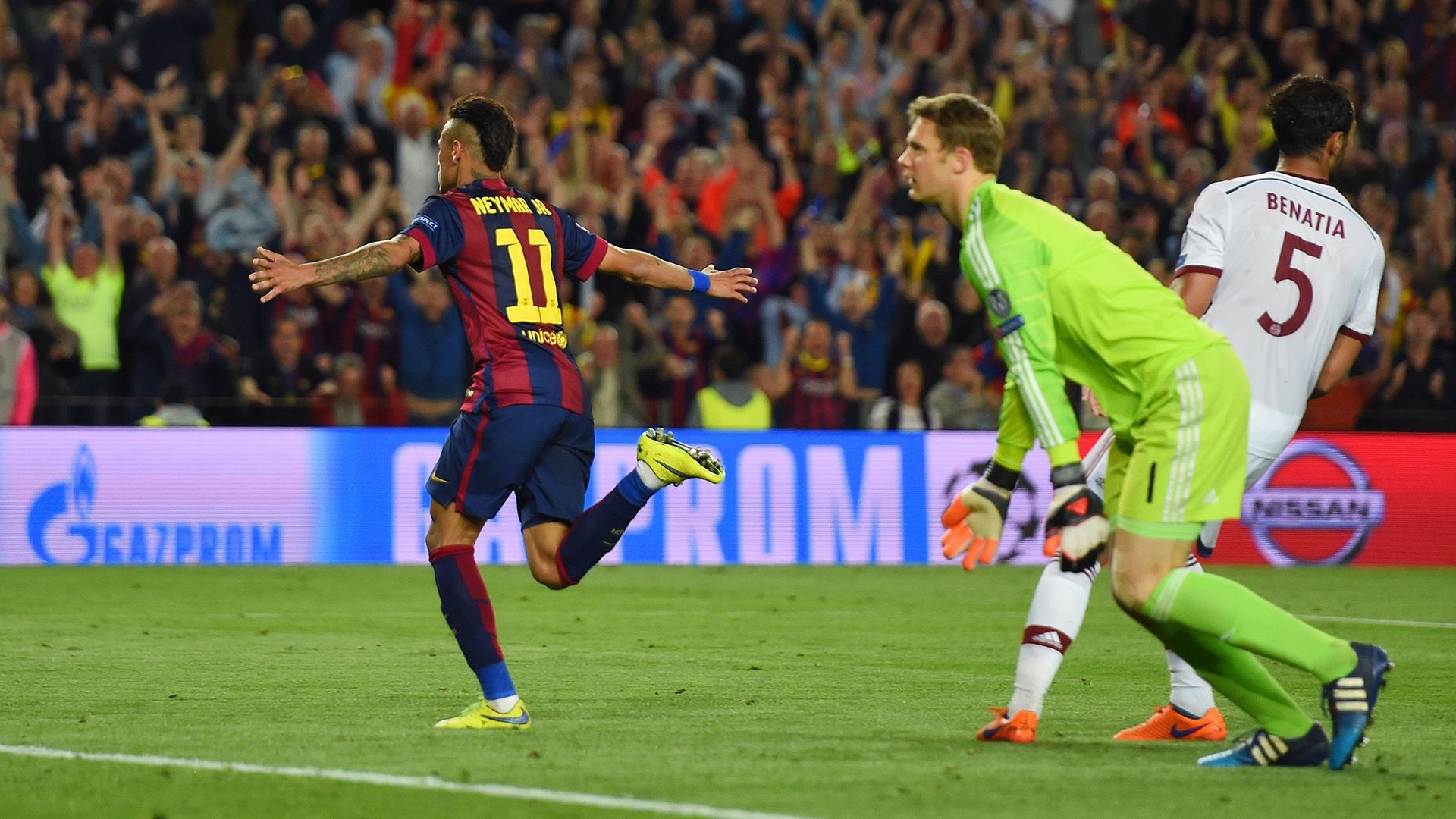 Neymar Barcelona Bayern Munich Champions League 06052015