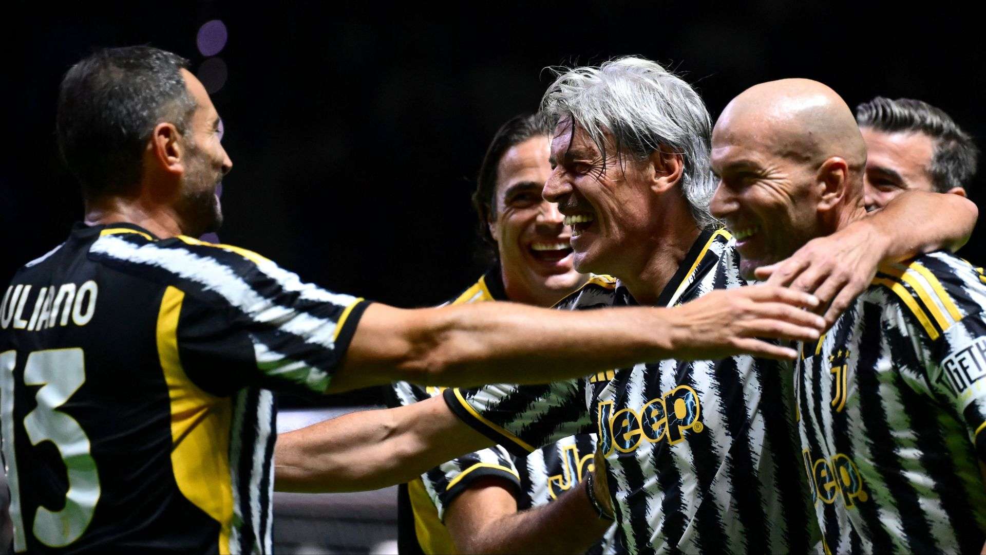 Juventus players ‘Together, a Black & White Show’