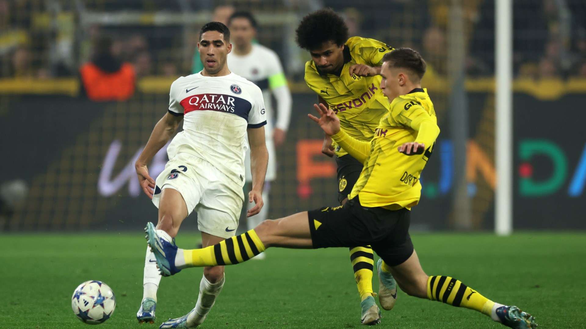 Achraf Hakimi PSG  - Borussia Dortmund 2023-2024