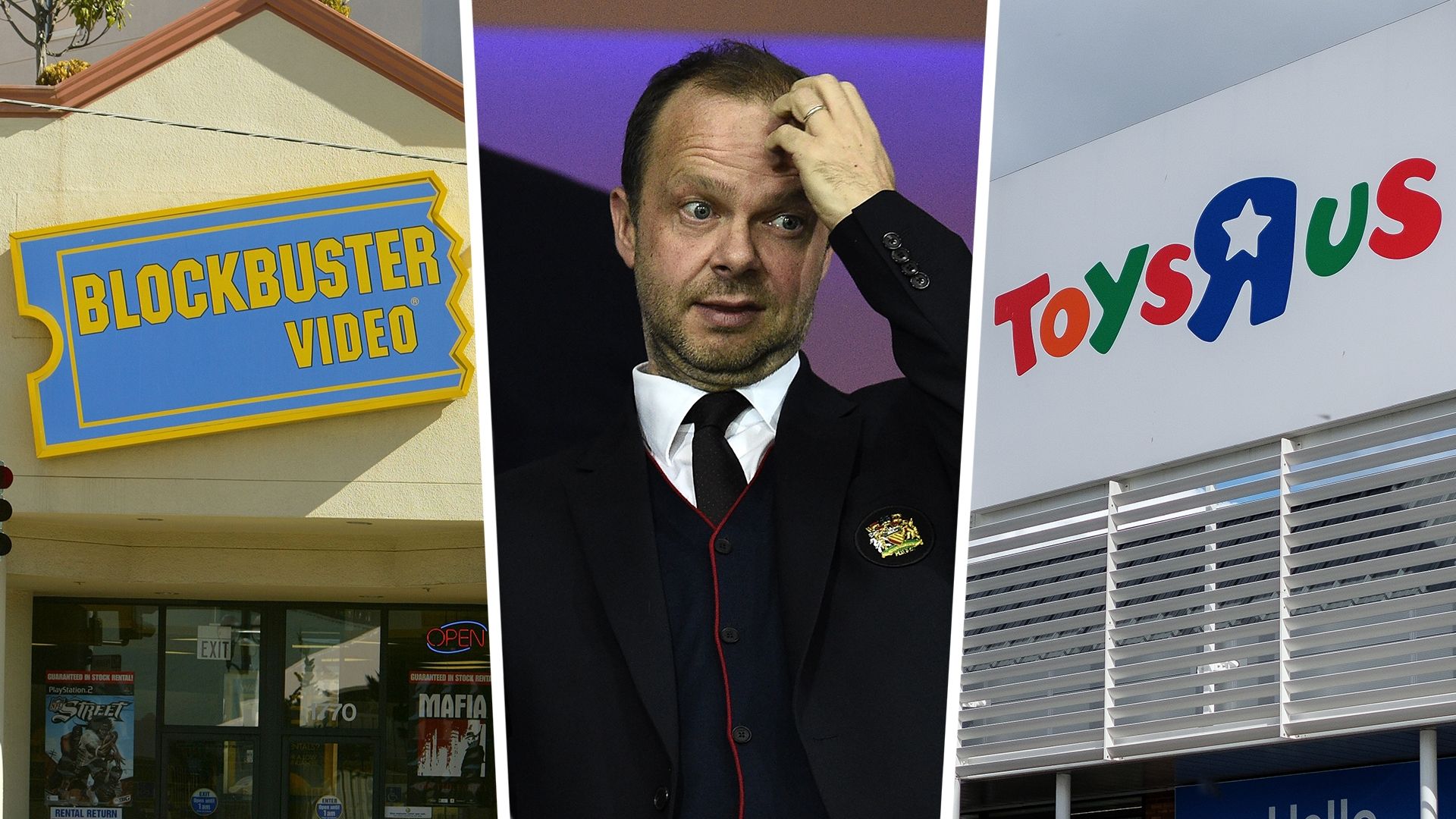 Blockbuster, Ed Woodward, Toys R Us