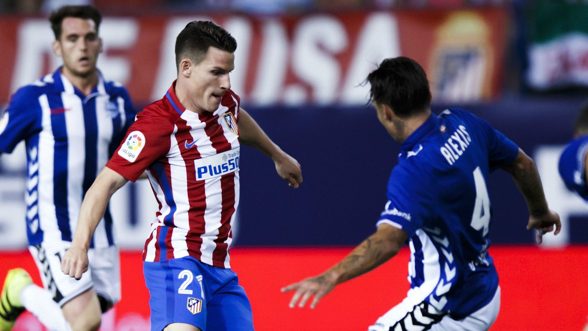 Atletico Madrid Alaves Kevin Gameiro Alexis Ruano LaLiga 21082016