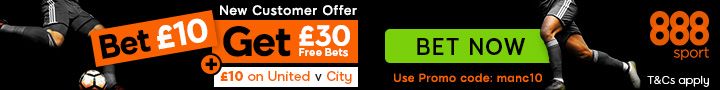 888Sport Manchester derby banner