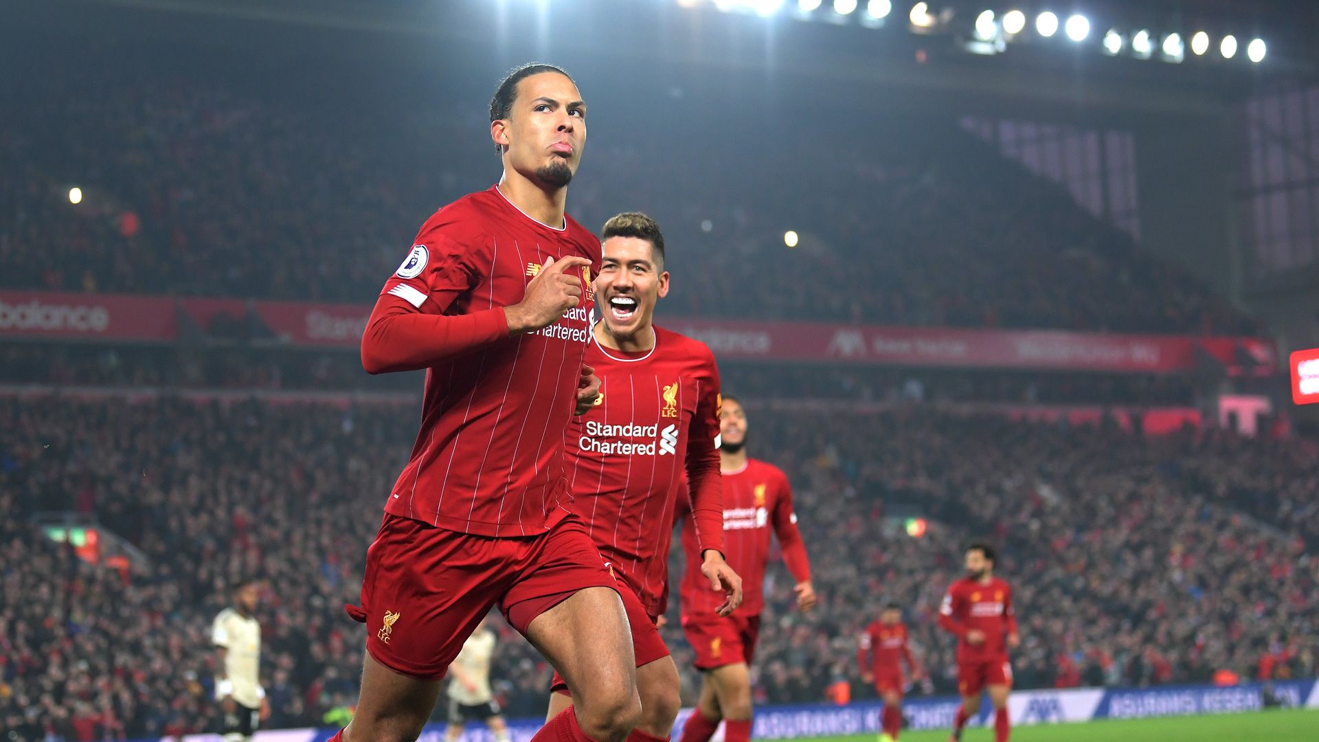 Virgil van Dijk FC Liverpool Manchester United Premier League 19012020