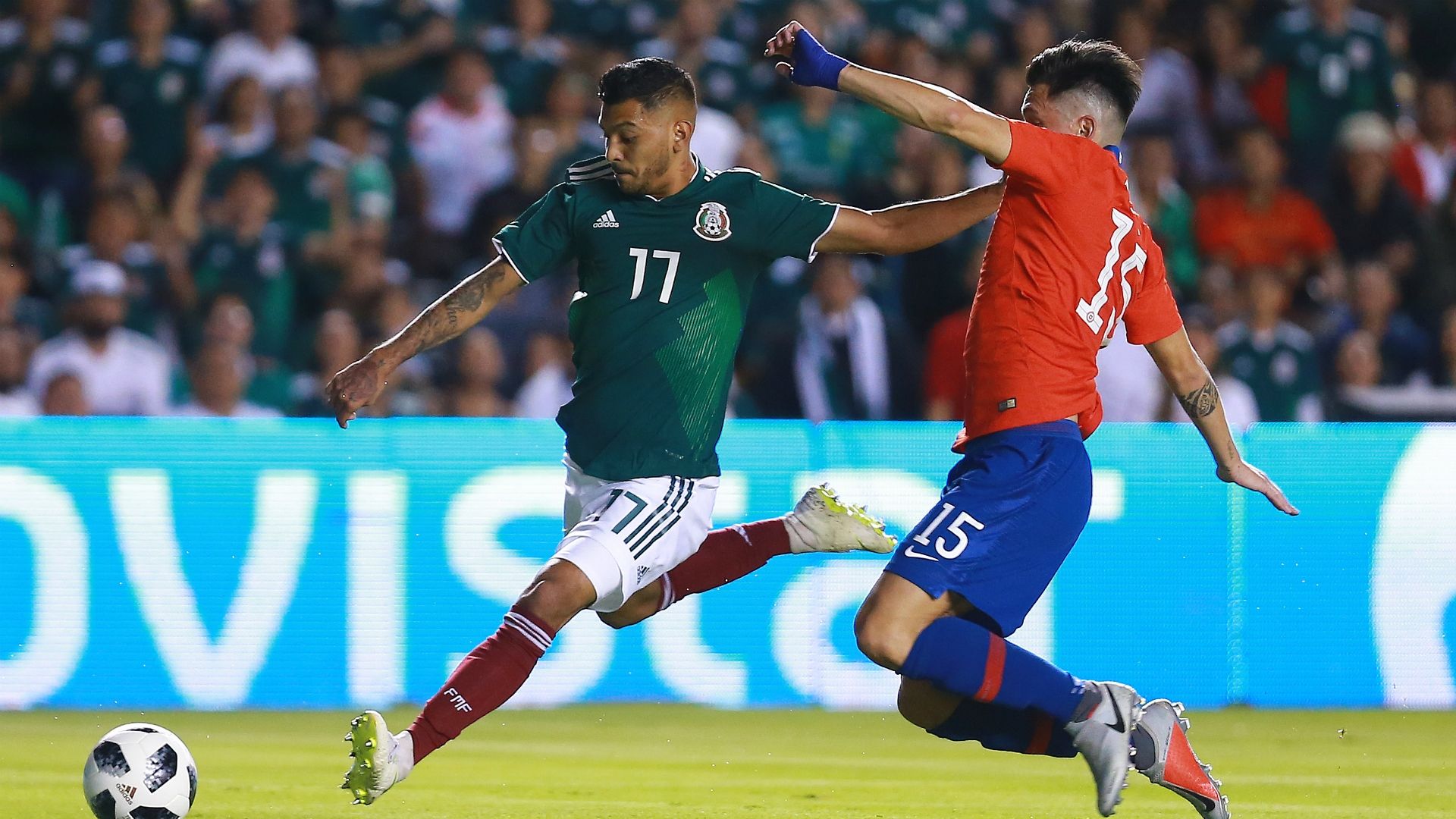 México Chile Tecatito Corona 161018