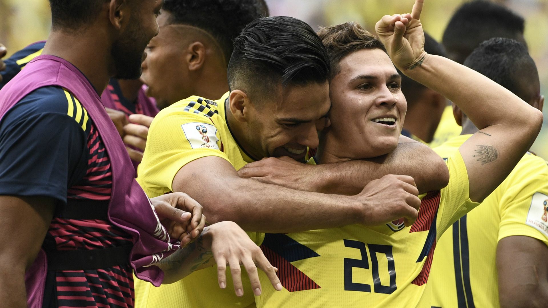 Falcao Quintero Colombia Japon WC Russia 19062018