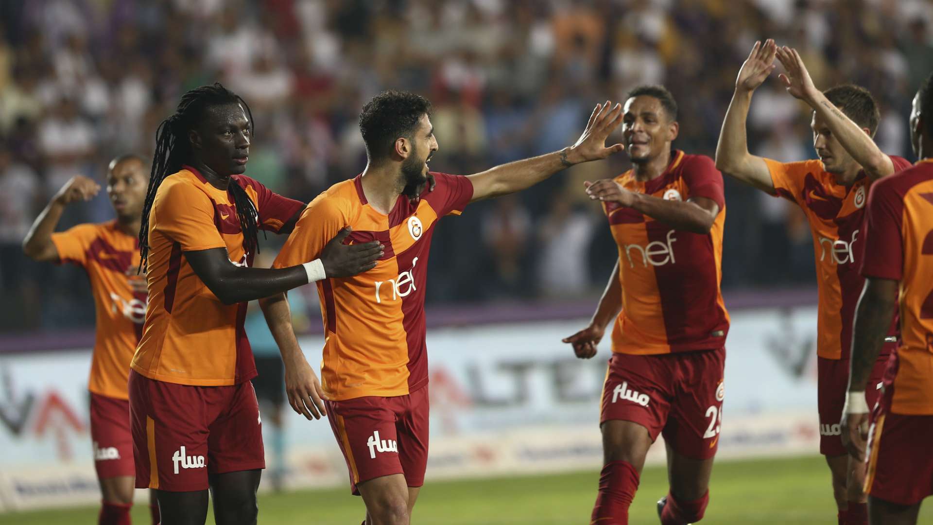 Galatasaray goal celebration vs Osmanlispor 08192017