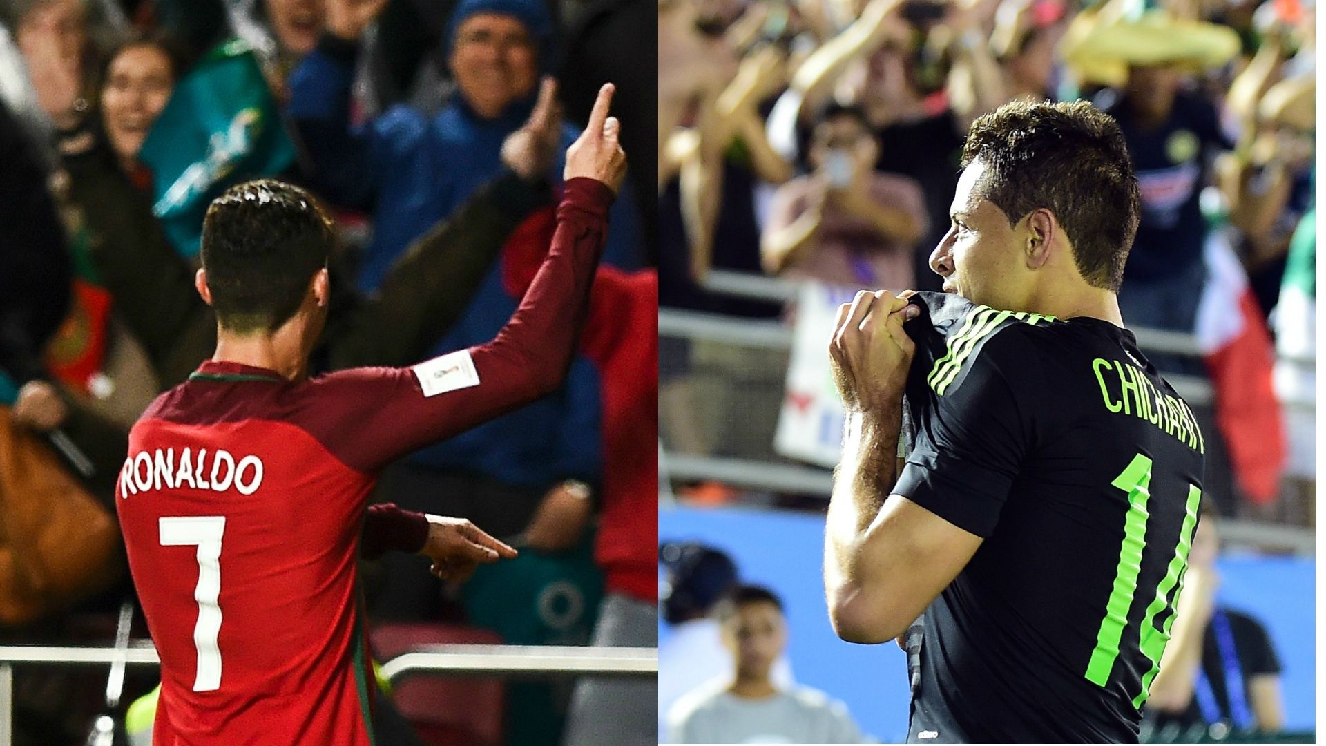 Cristiano Ronaldo Chicharito Hernández