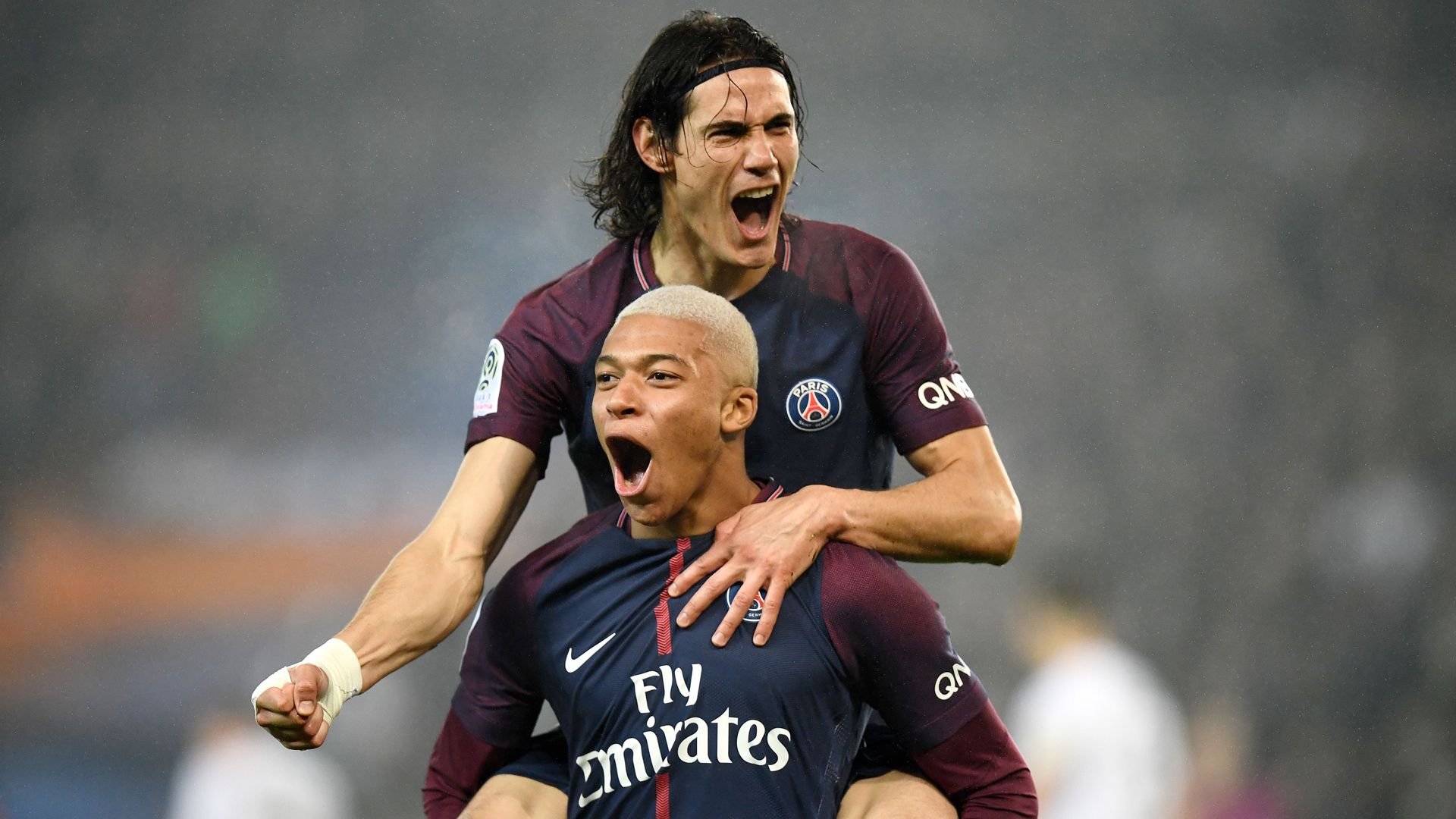 Paris Saint-Germain Mbappe Cavani 20122017