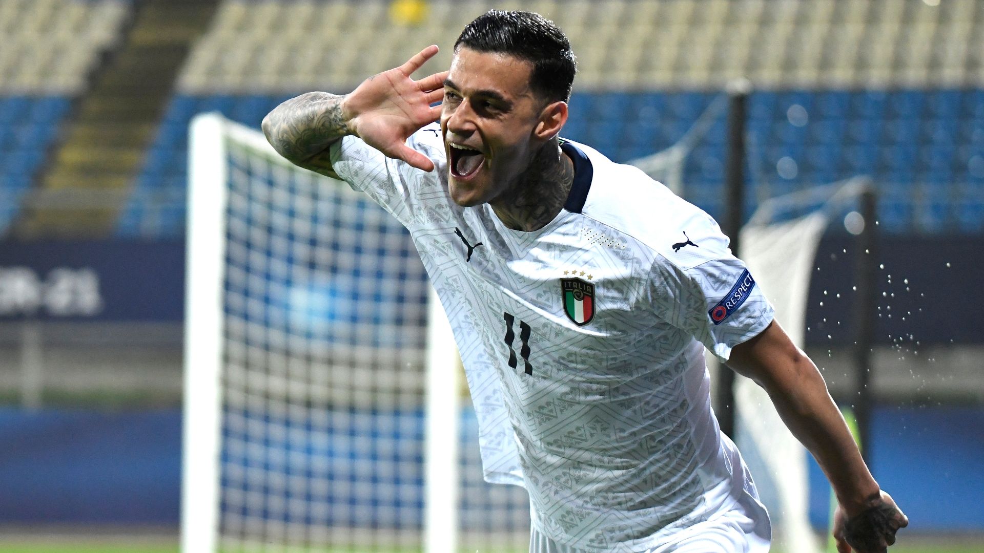Scamacca Italy Czech Under 21