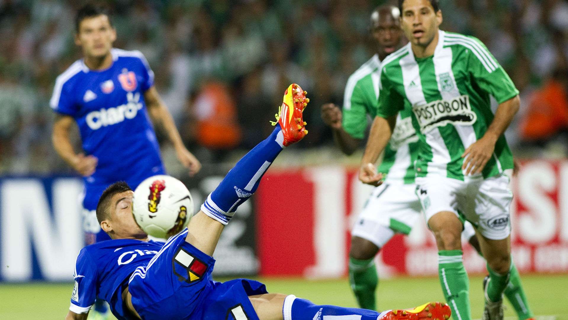 2012 Elkin Calle Francisco Castro Charles Aránguiz Universidad de Chile Atlético Nacional