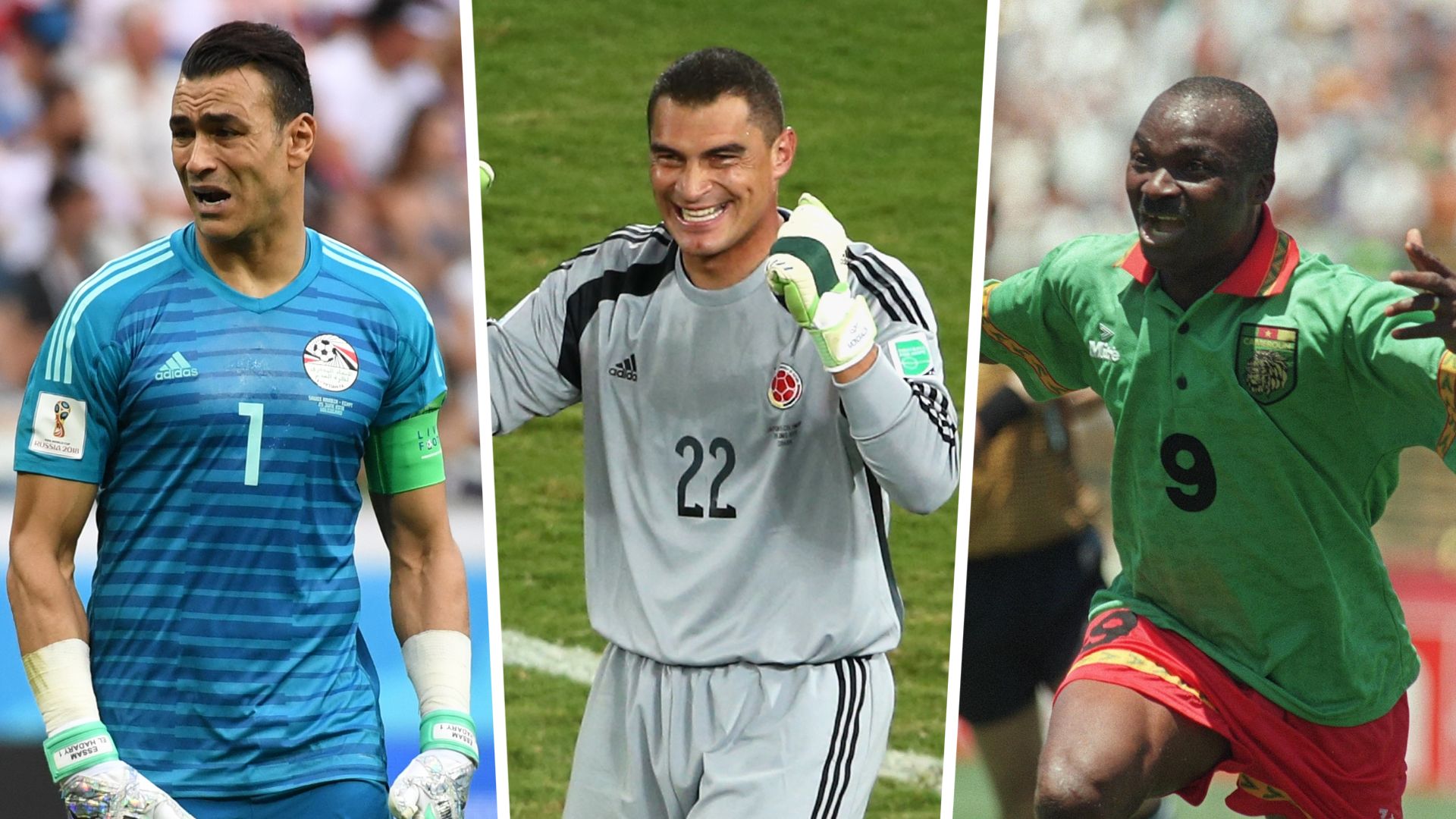 Coupe du monde joueurs plus âgés El Hadary Mondragon Milla
