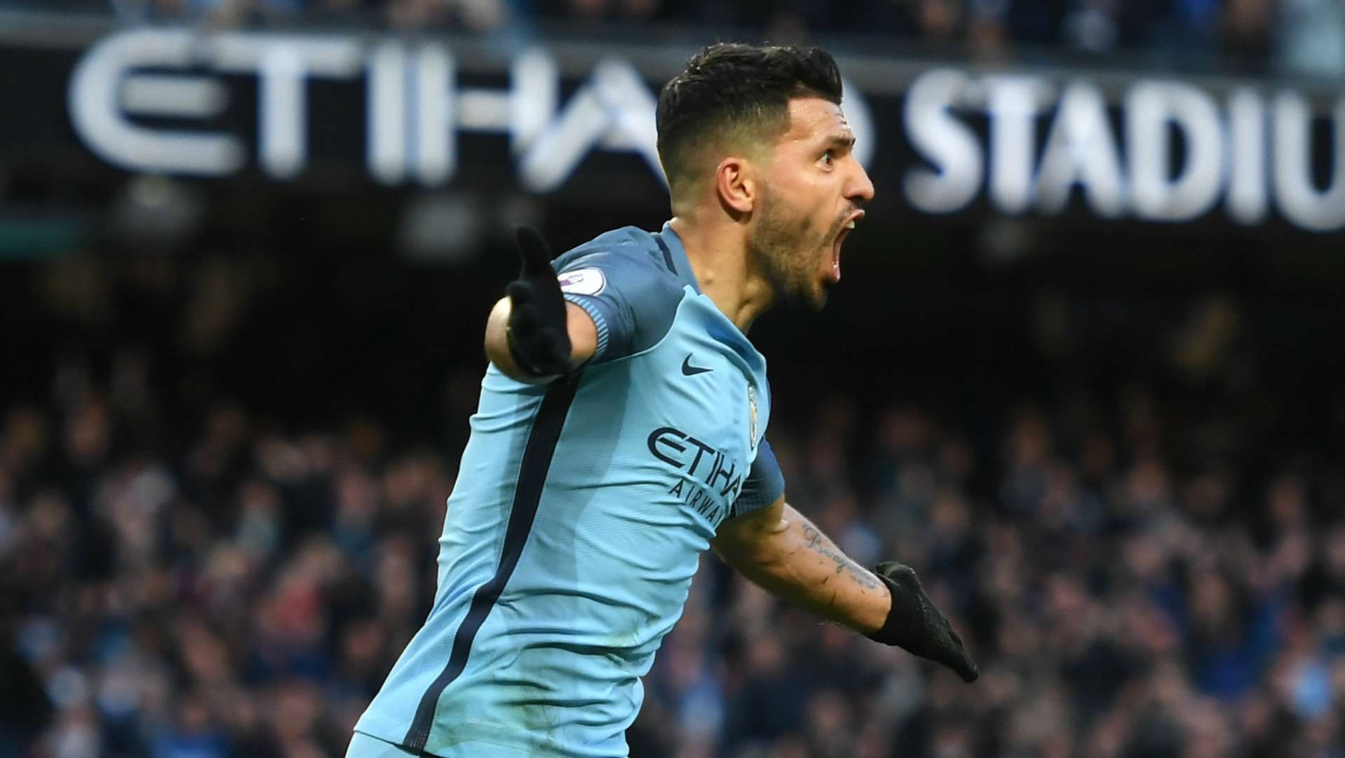 Sergio Aguero Manchester City