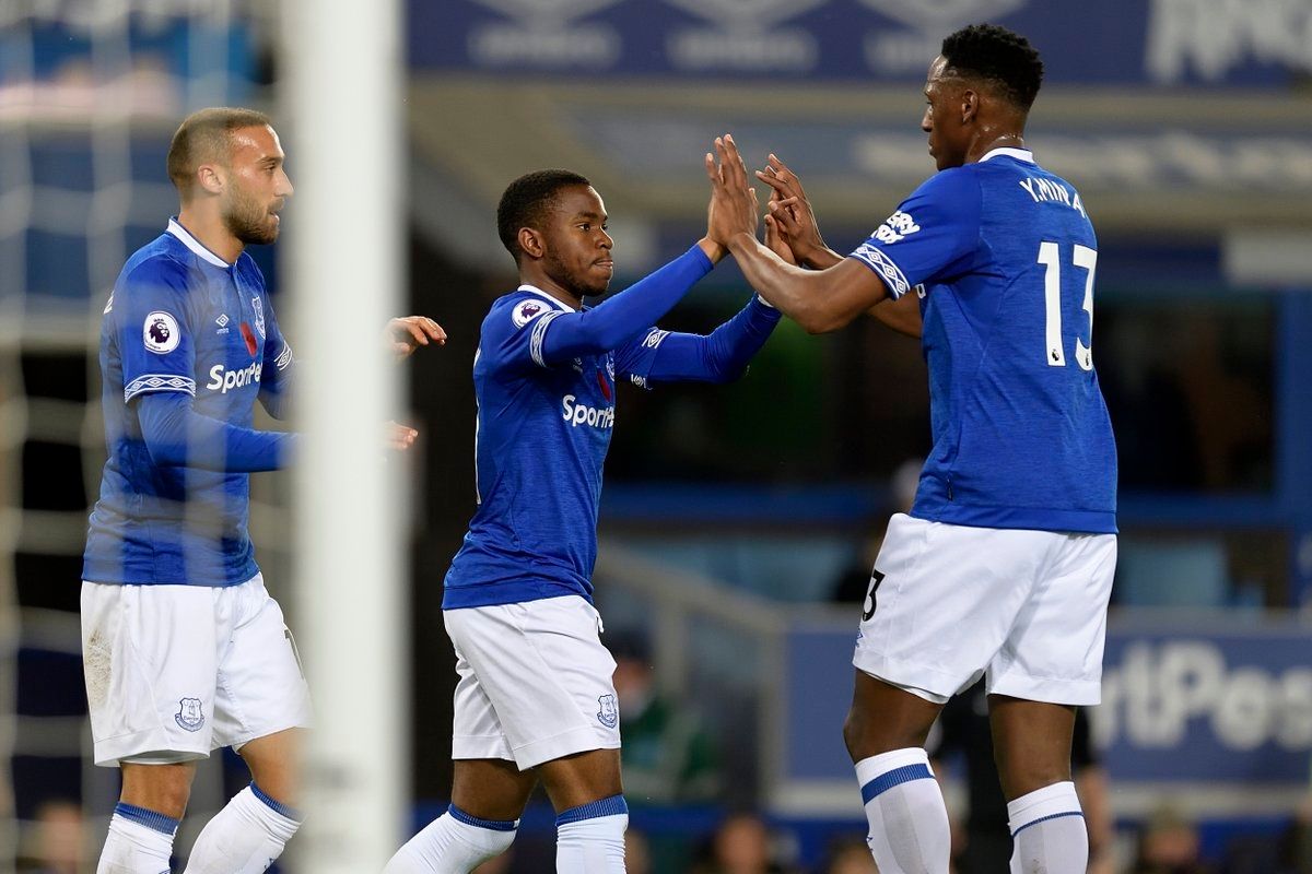 Yerry Mina Everton 2018