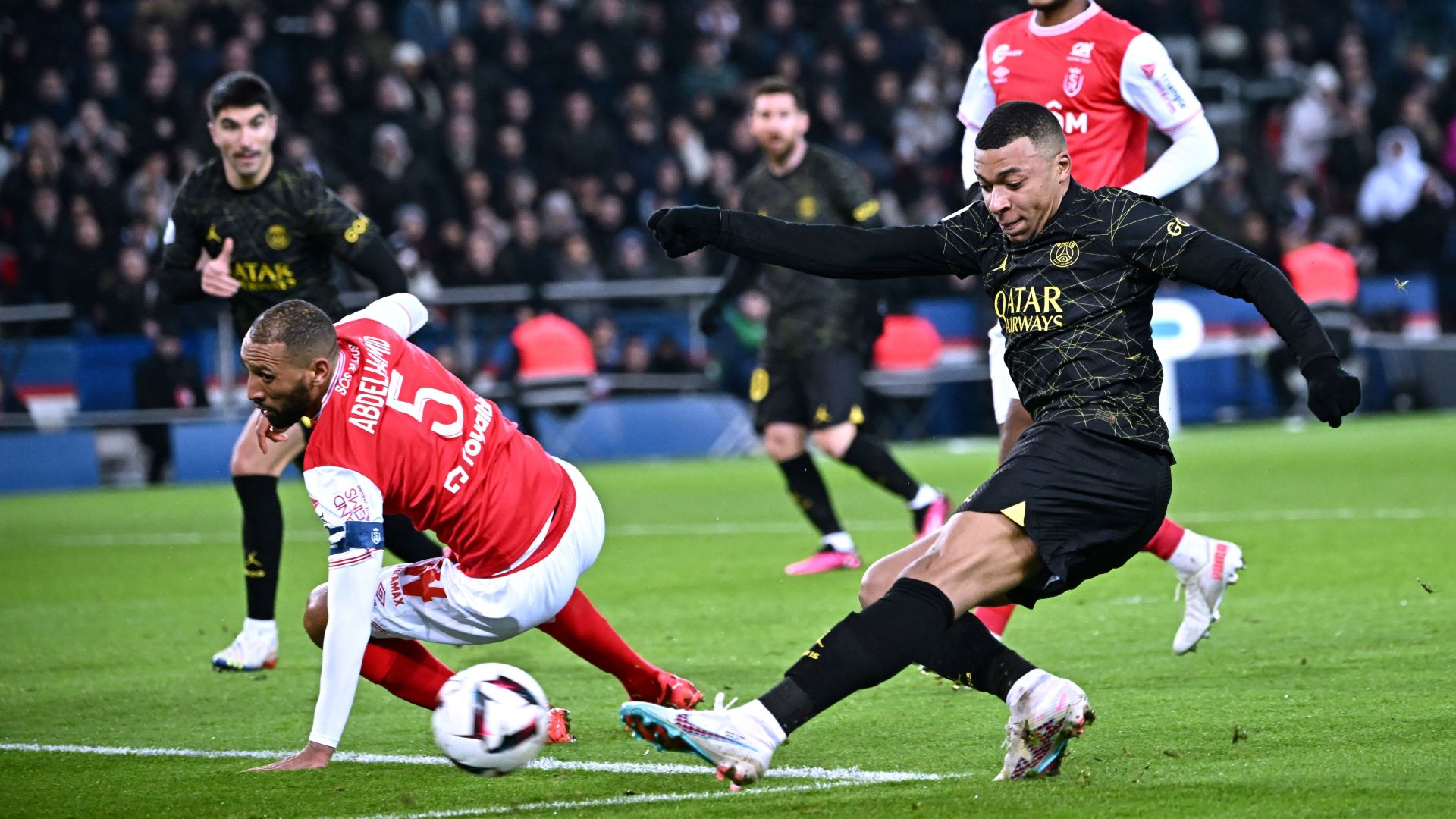 Kylian Mbappe Reims PSG Ligue 1